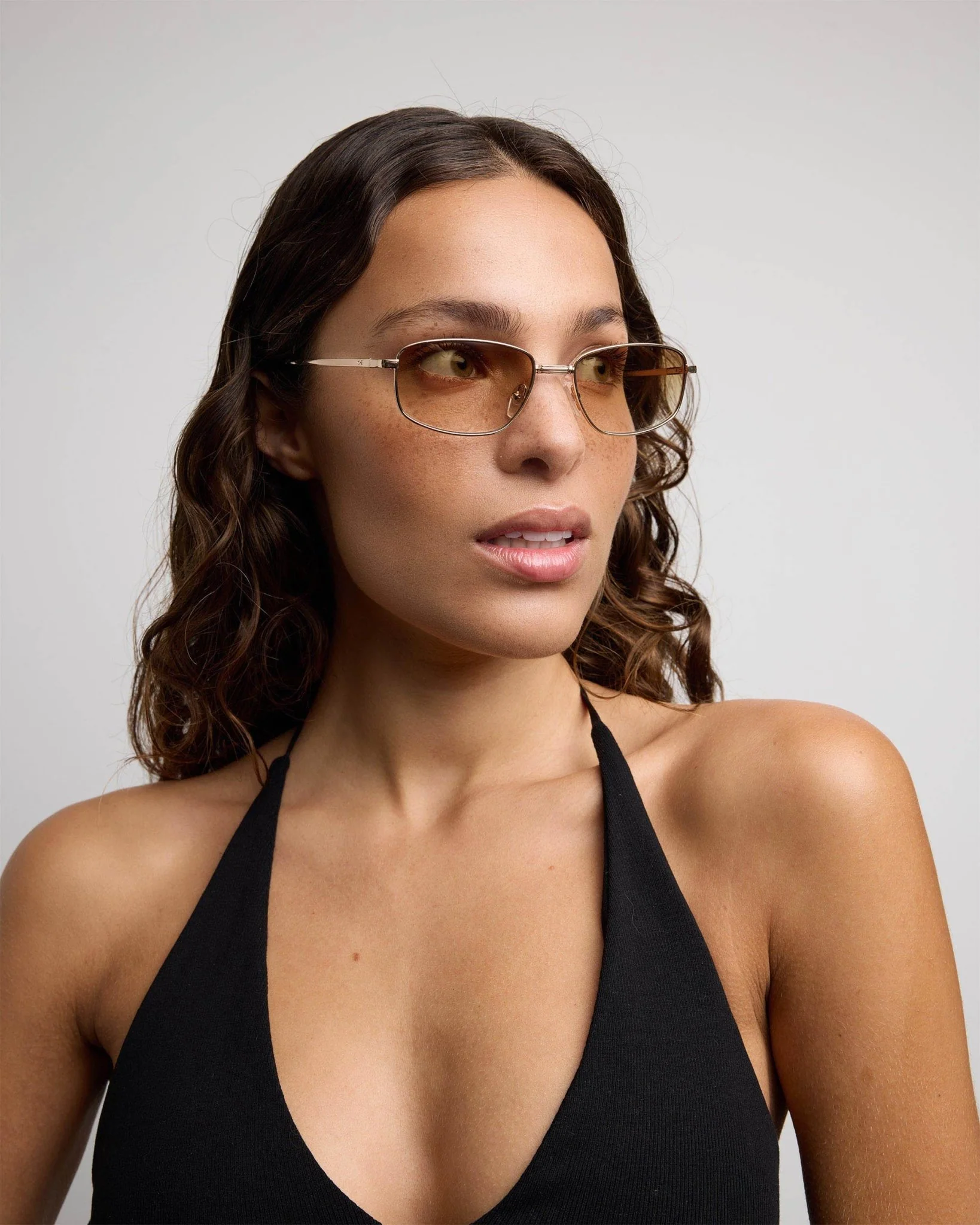 Lee / Polished Gold & Amber Lens - Image 4