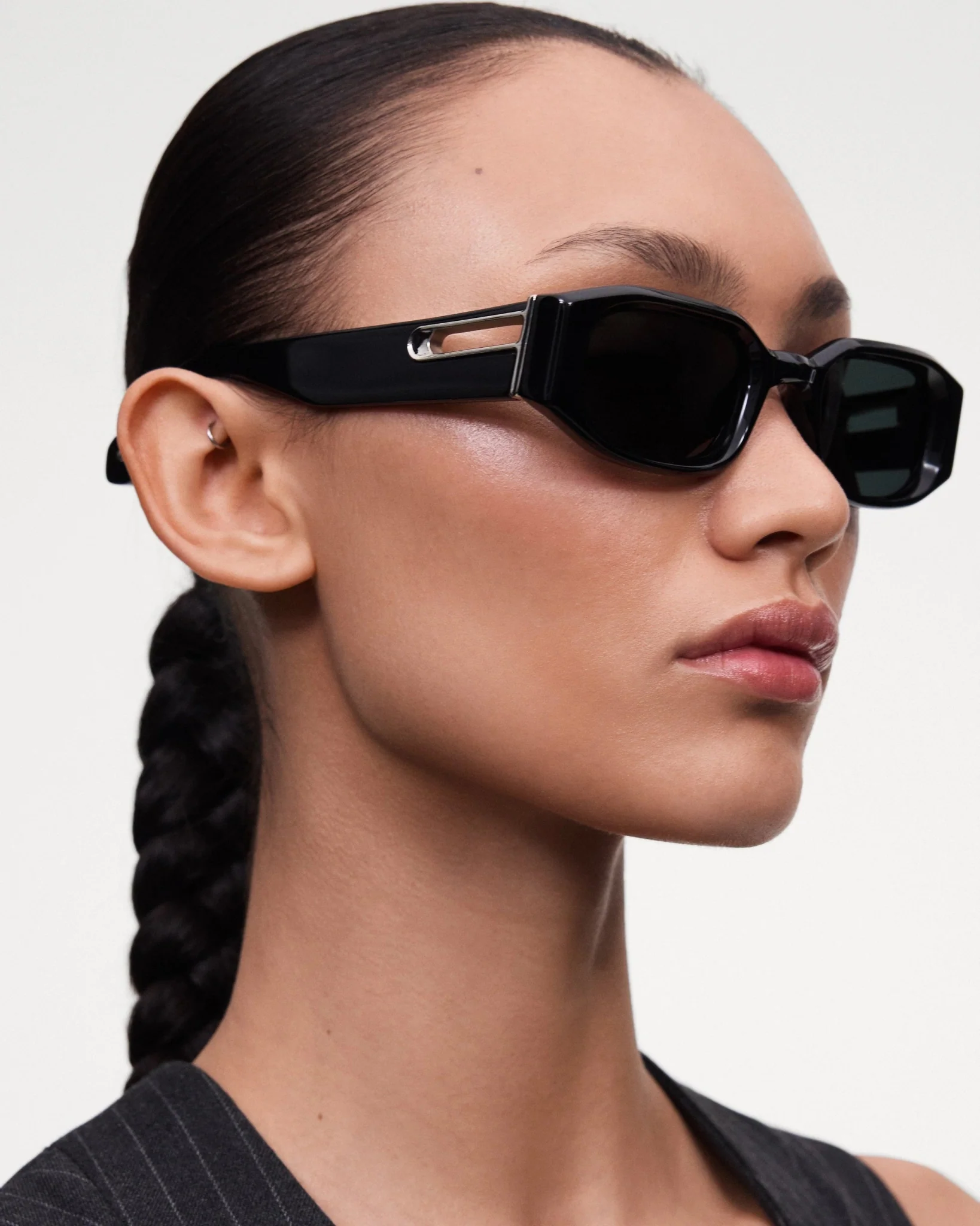 Levi / Black Acetate & Black Lens - Image 3