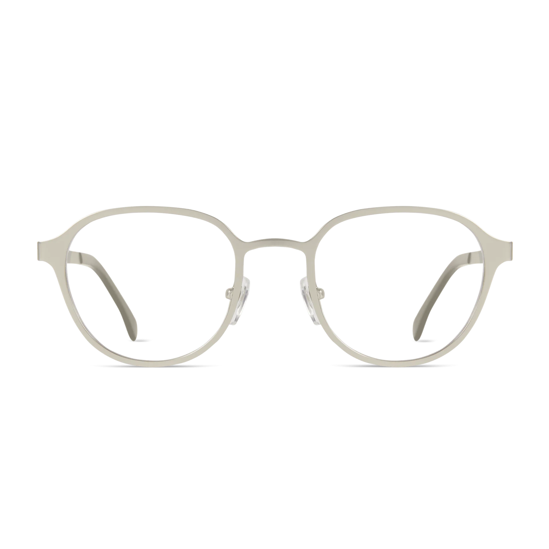 Levi Optical / Silver Metal & Blue-Light Lens