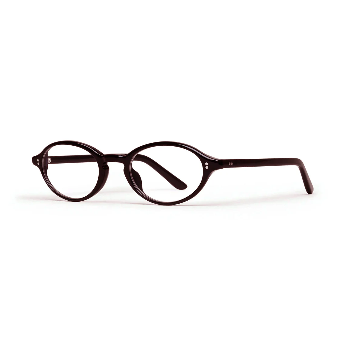 Lex Optical / Burgundy Acetate & Clear Lens - Image 2