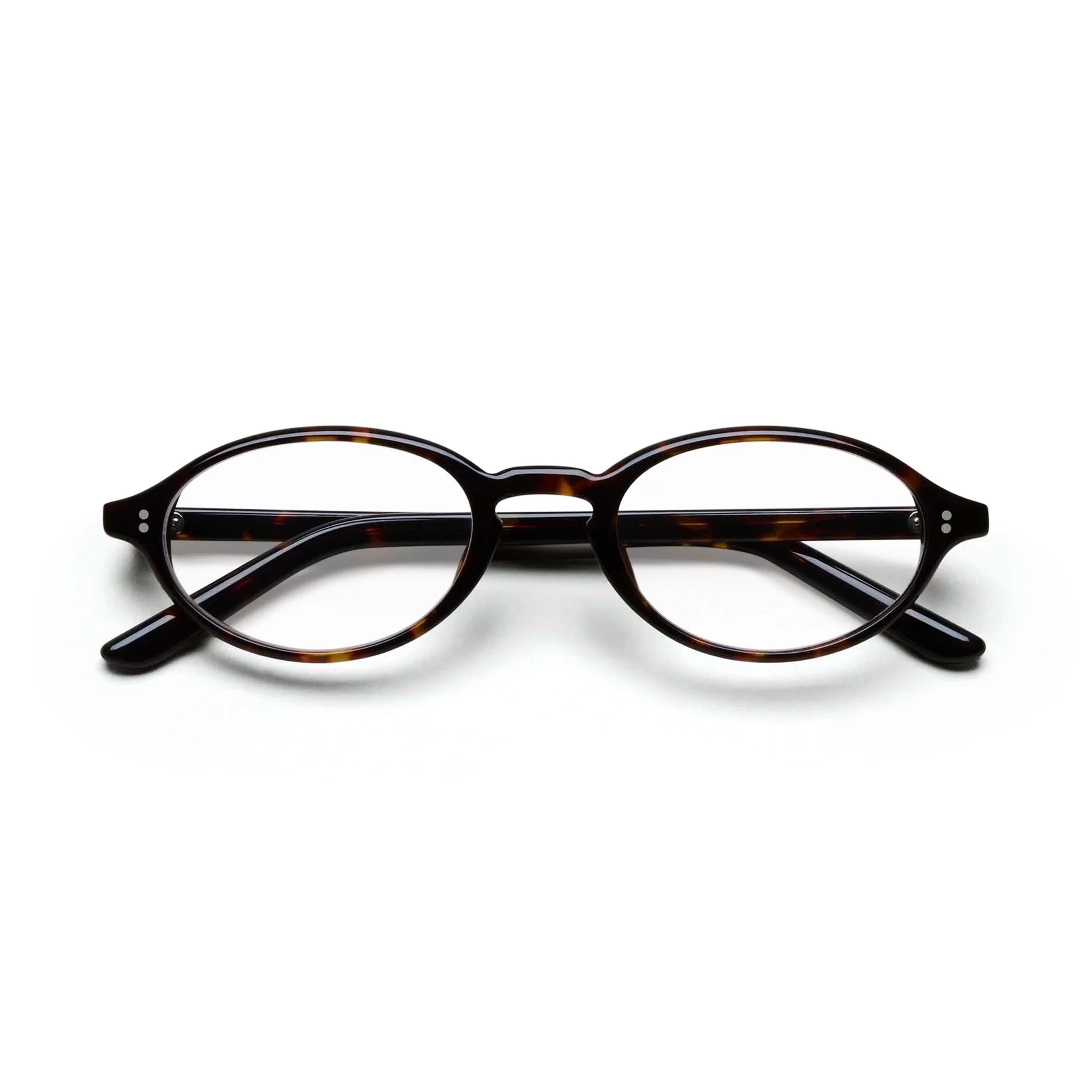 Lex Optical / Tortoise Acetate & Clear Lens