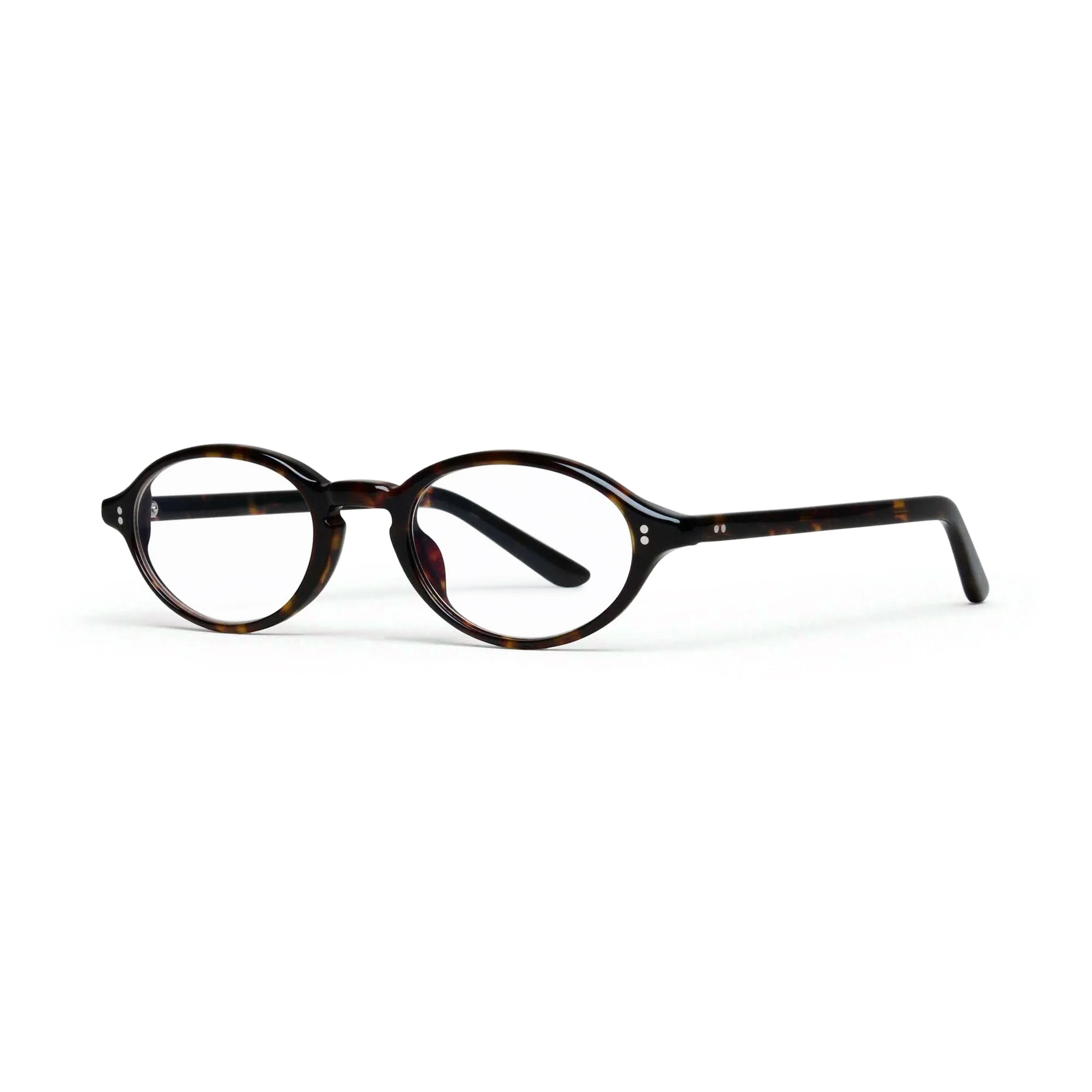 Lex Optical / Tortoise Acetate & Clear Lens - Image 2
