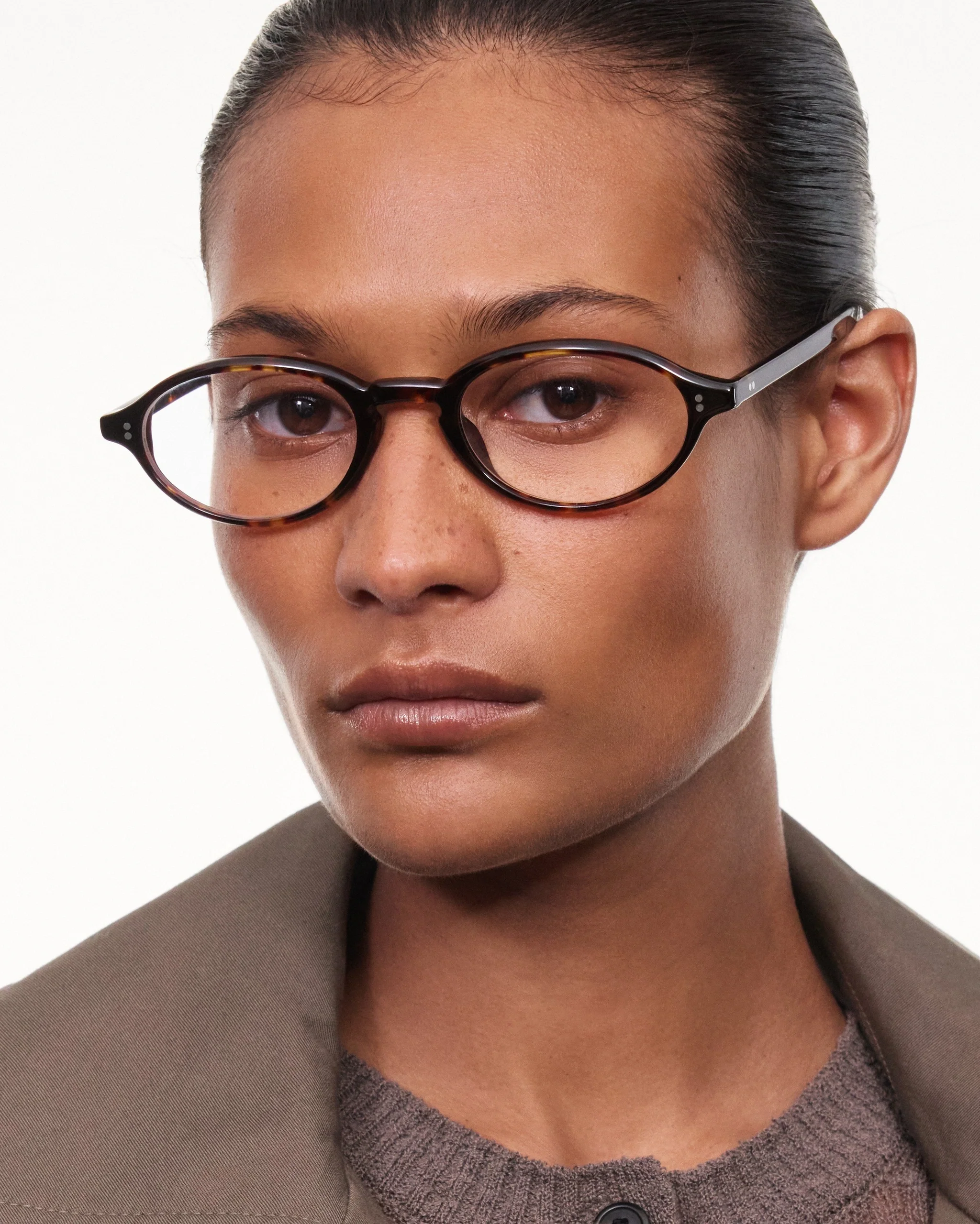 Lex Optical / Tortoise Acetate & Clear Lens - Image 4
