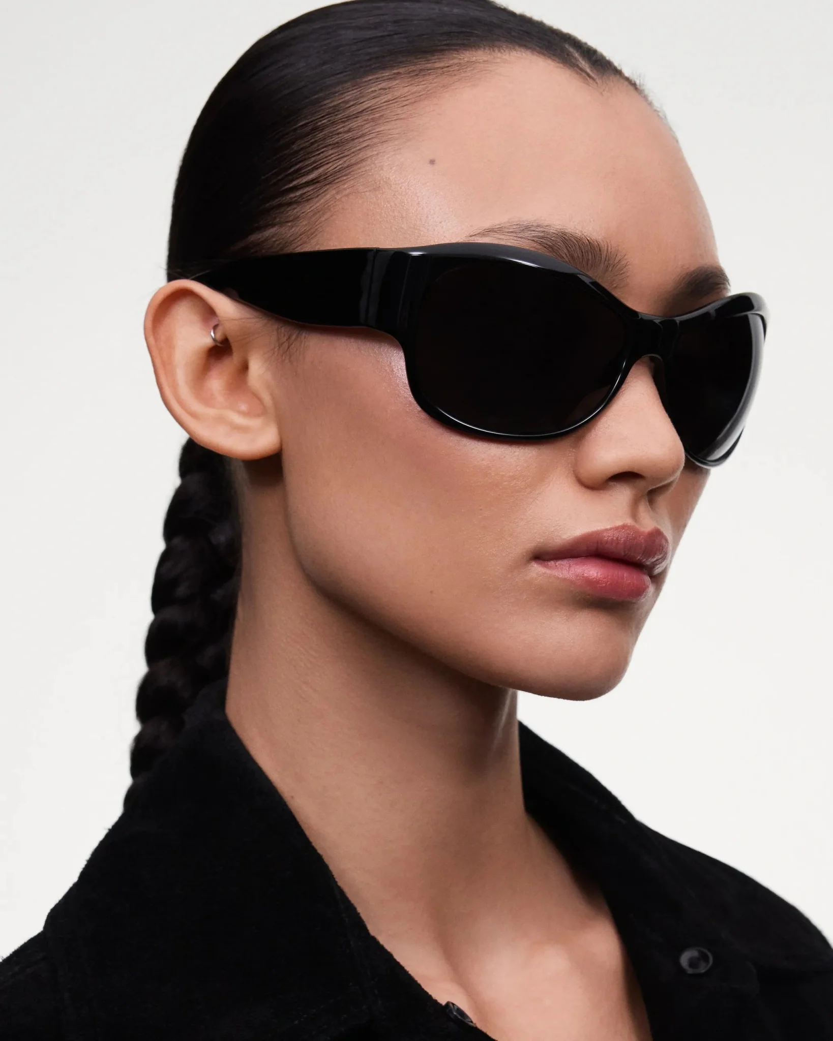 Lilah / Black Acetate & Black Lens - Image 3