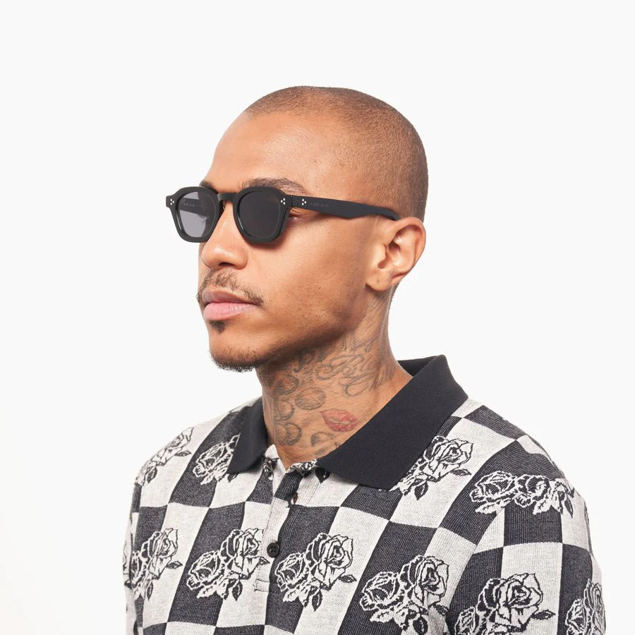Logos / Black Acetate & Black Lens - Image 11