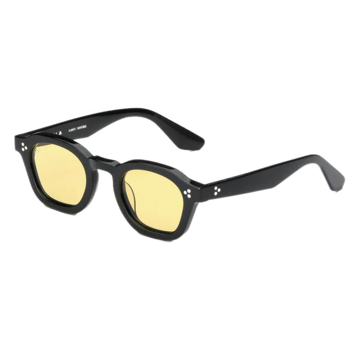 Logos / Black Acetate & Yellow Lens - Image 4