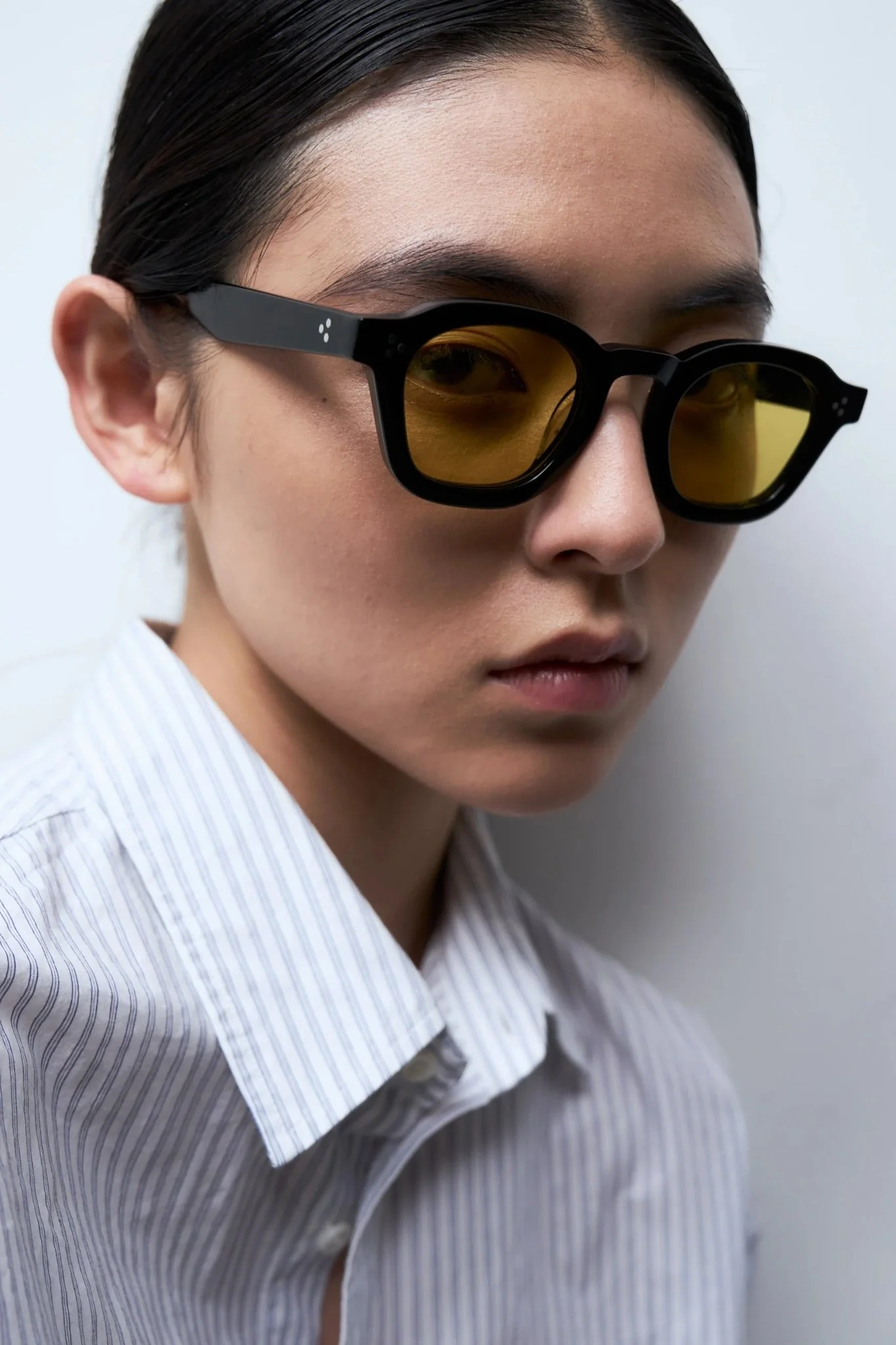 Logos / Black Acetate & Yellow Lens - Image 7