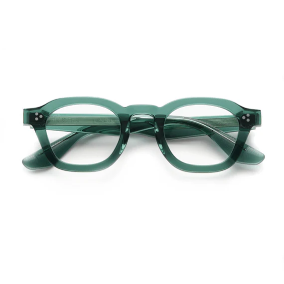Logos Optical / Teal Acetate & Blue-Light Lens