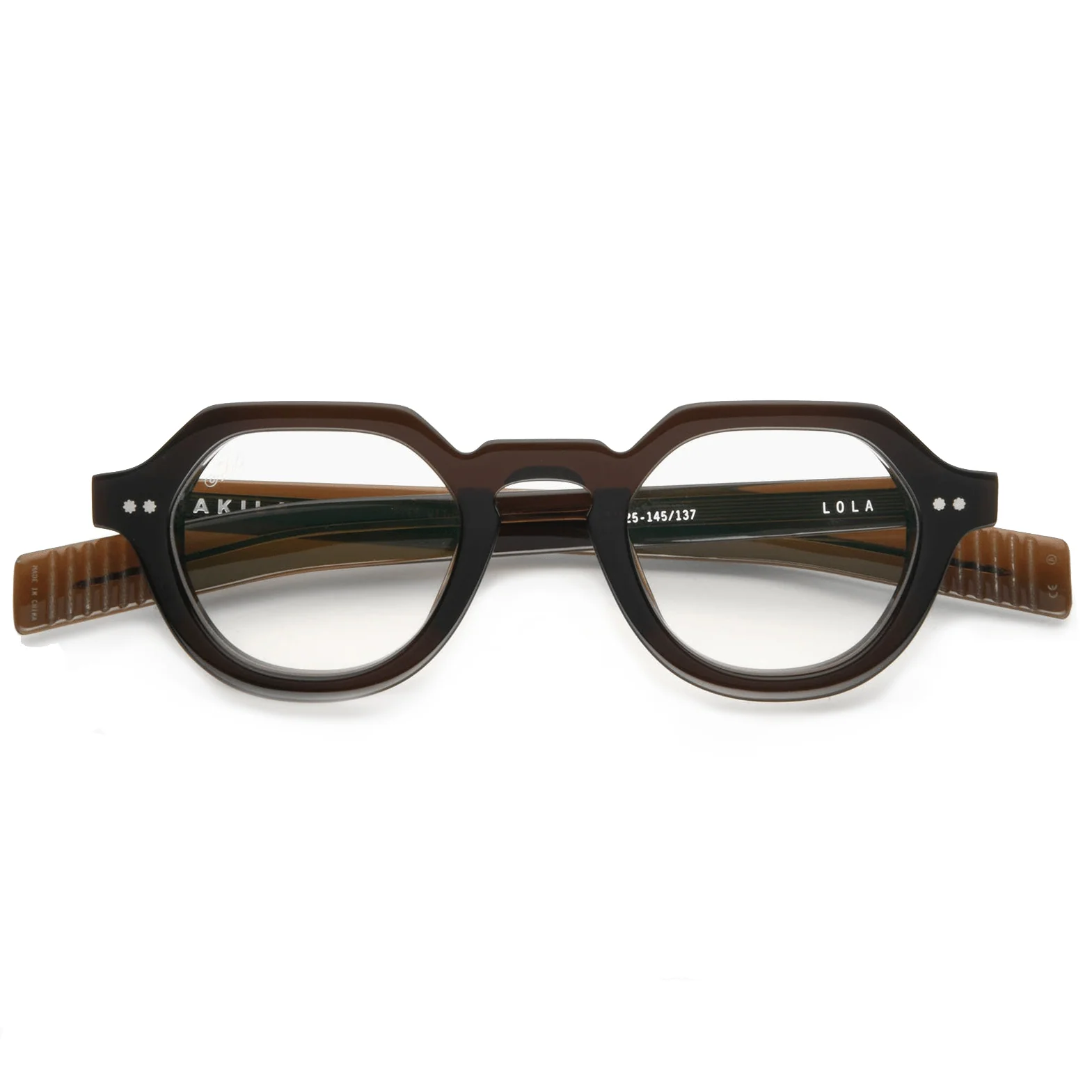 Lola Optical / Brown Acetate & Blue-Light Lens