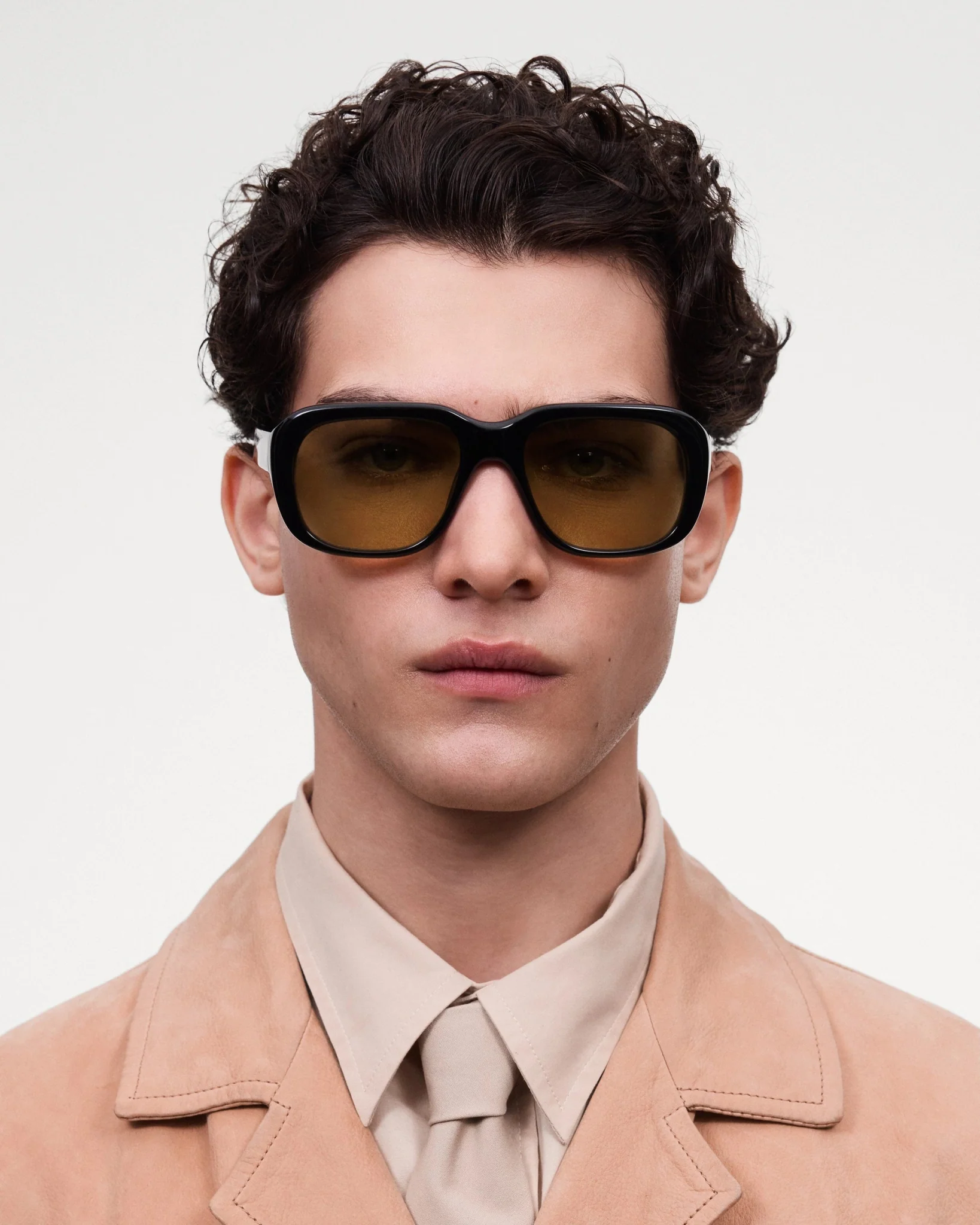 Louis / Black Acetate & Caramel Lens - Image 4