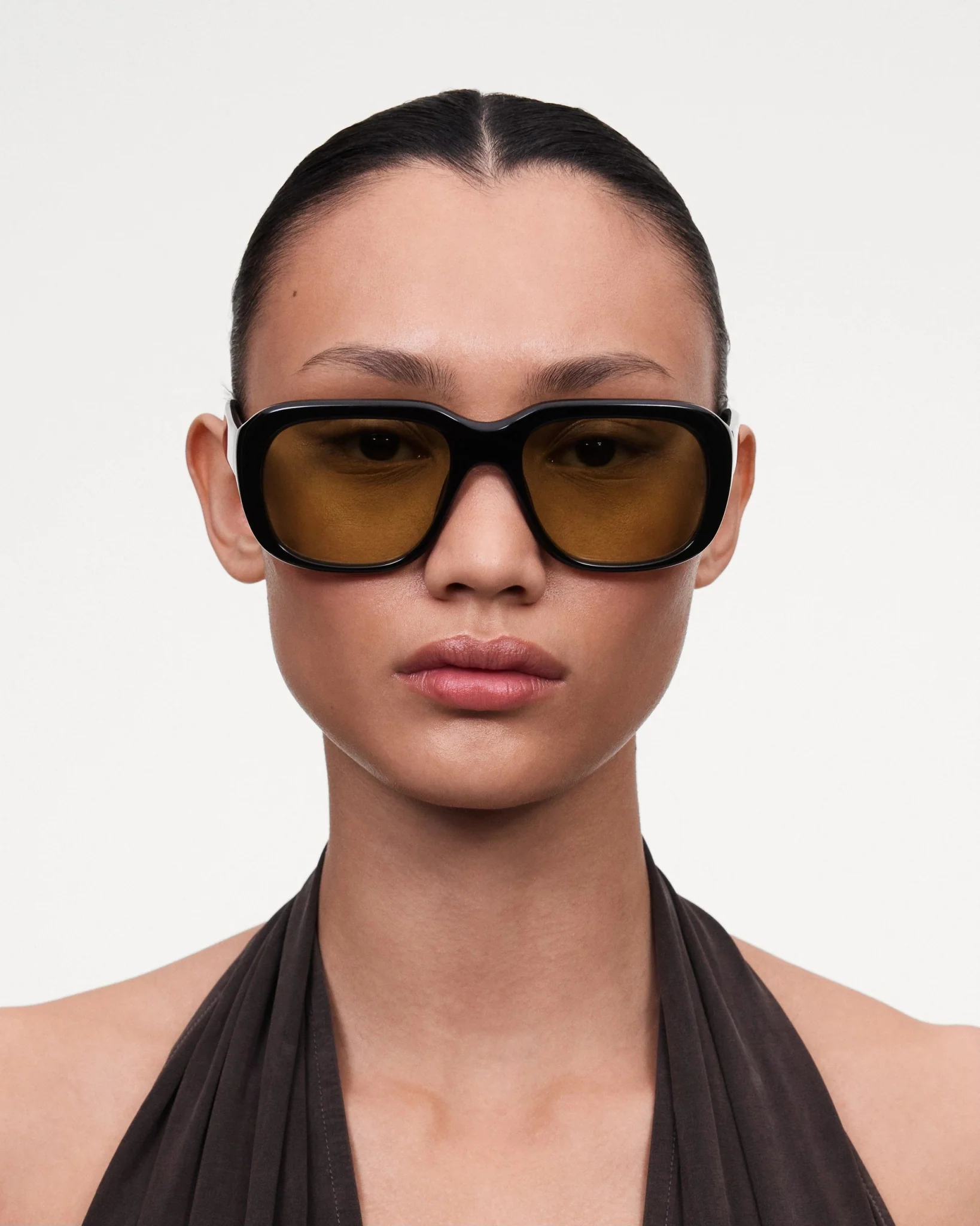 Louis / Black Acetate & Caramel Lens - Image 6