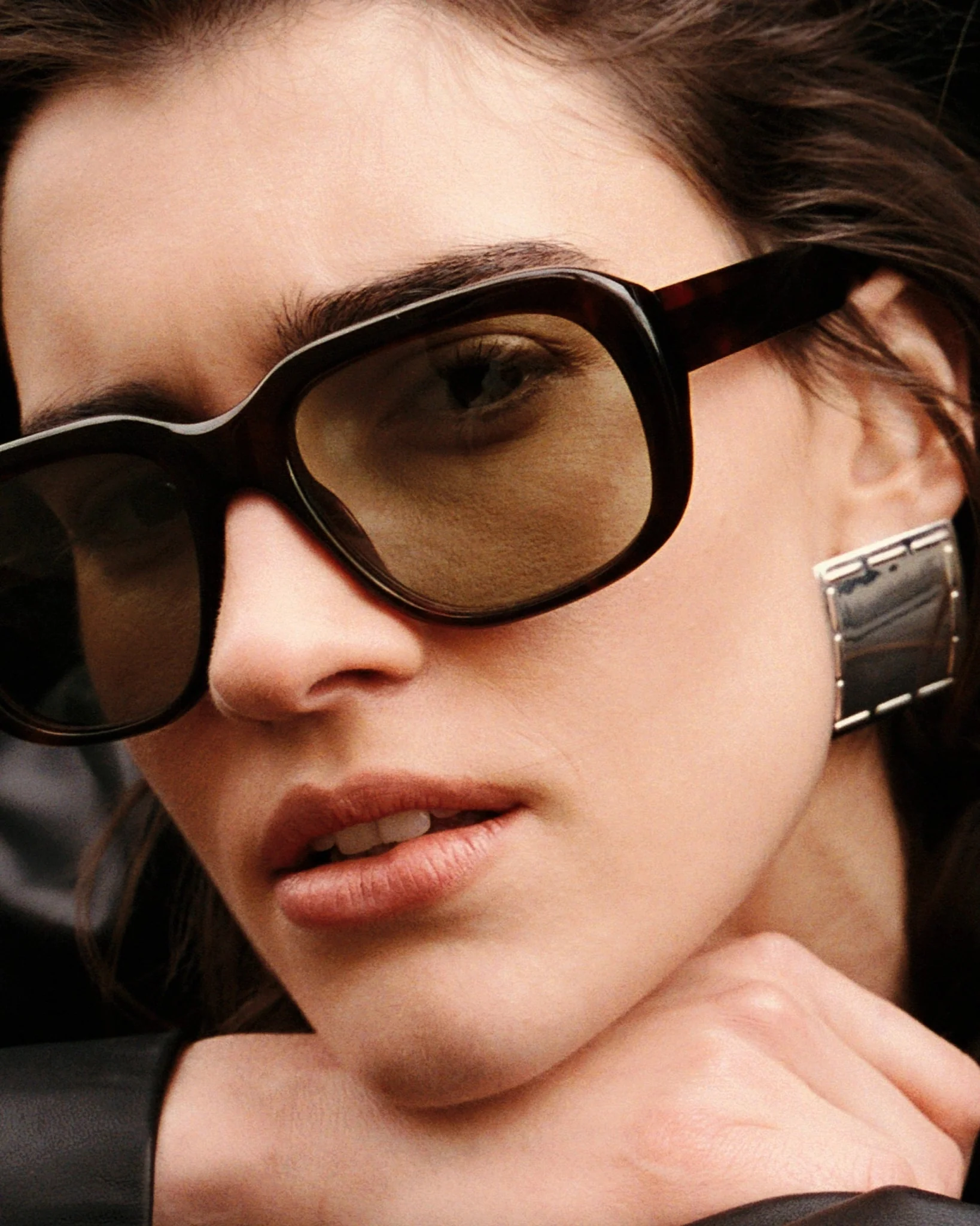 Louis / Black Acetate & Caramel Lens - Image 7
