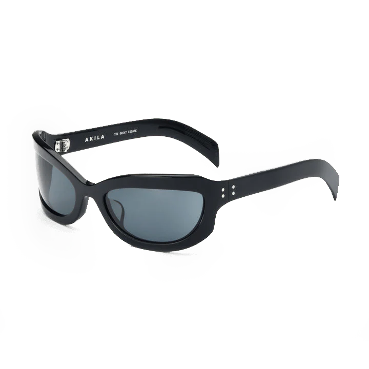 Lucia / Black Acetate & Black Lens - Image 2