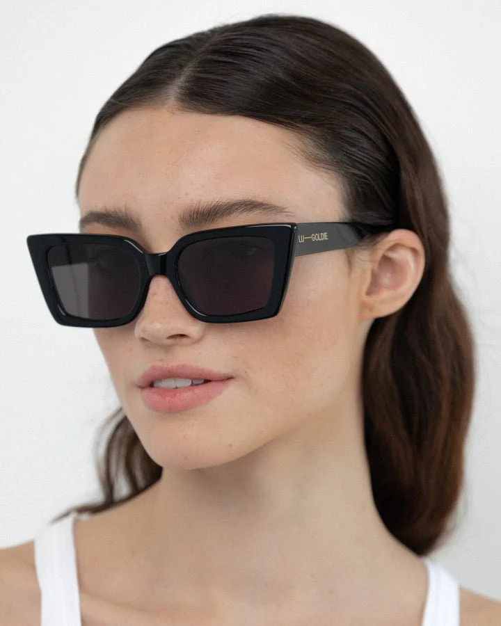 Lucia / Black Acetate & Grey Lens - Image 3