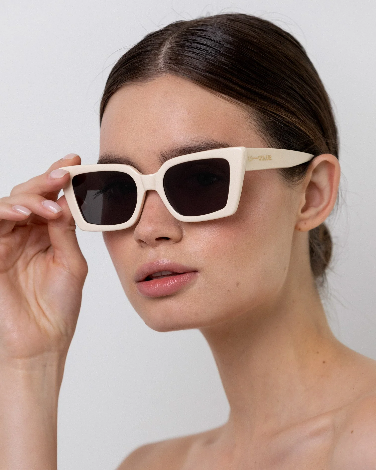 Lucia / Oat Milk Acetate & Grey Lens - Image 5