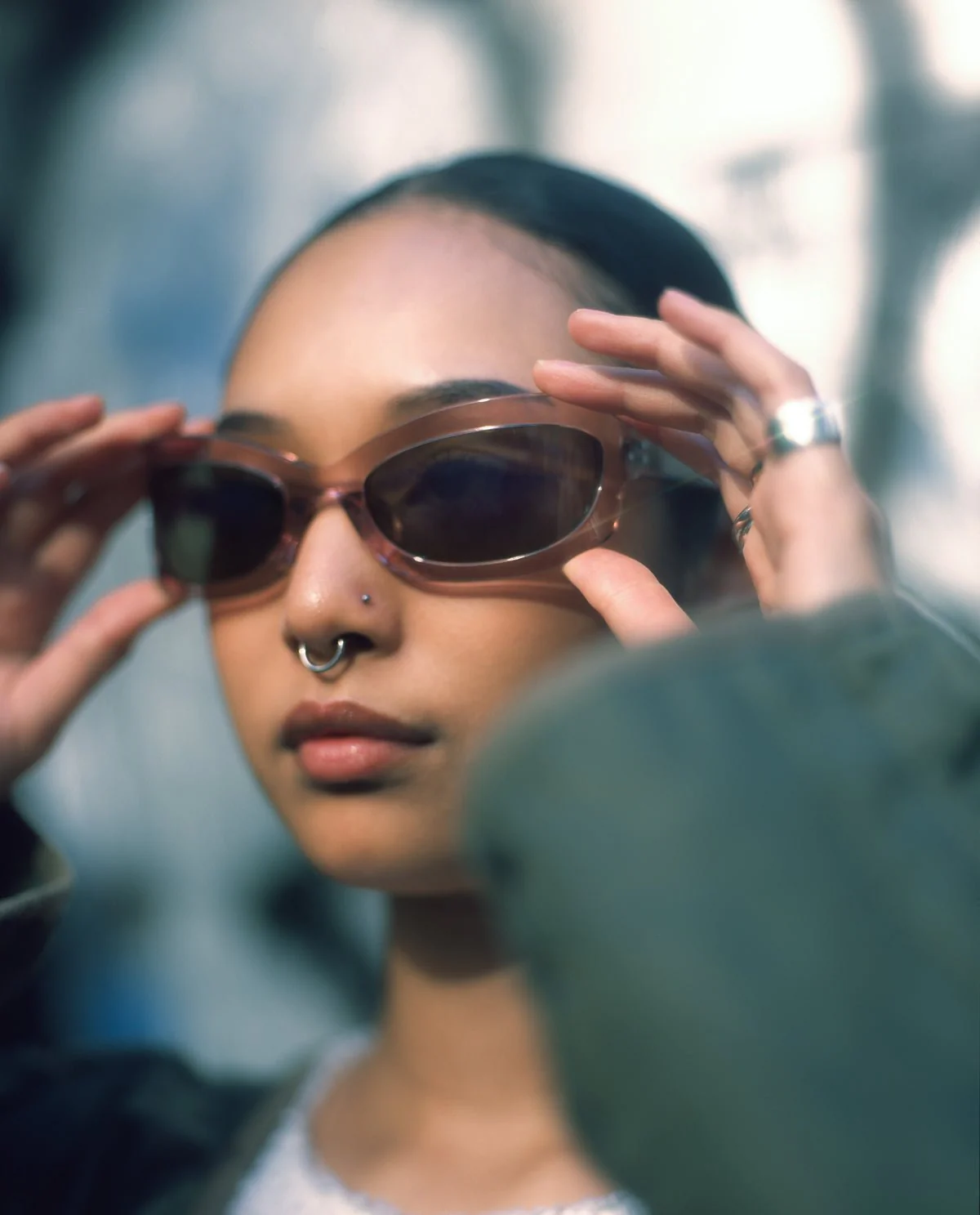 Lucia / Pink Acetate & Brown Lens - Image 5