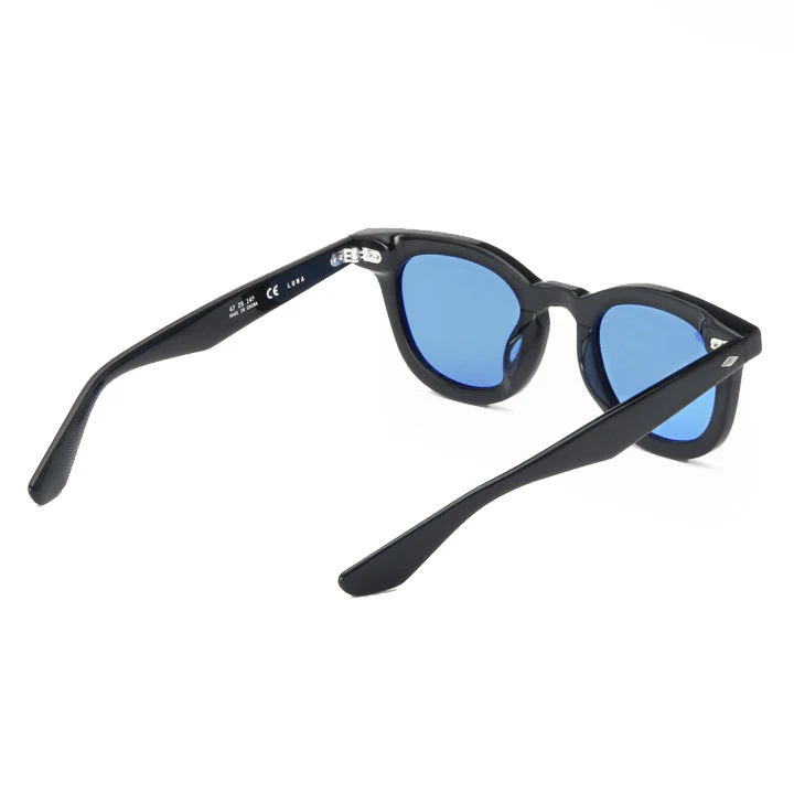 Luna / Black Acetate & Blue Lens - Image 2