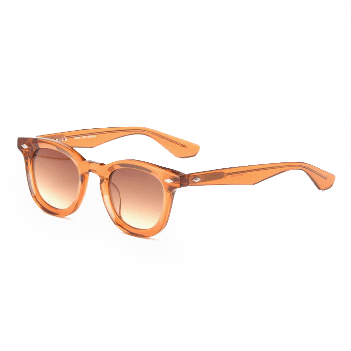 Luna / Burnt Orange Acetate & Gradient Amber Lens - Image 2