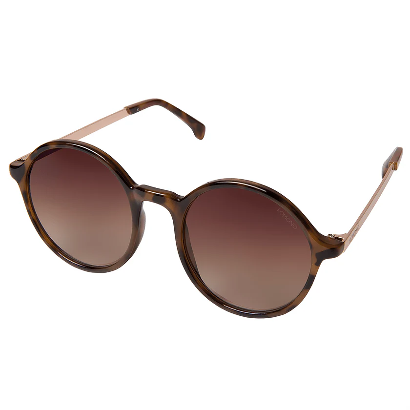 Madison / Metal Tortoise Rose Gold & Brown Gradient Lens - Image 2
