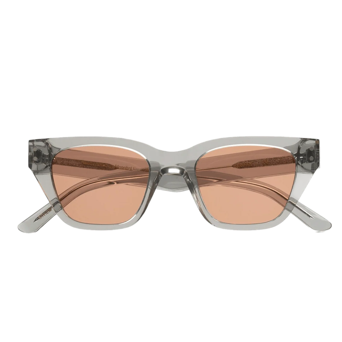 Memphis / Grey Acetate & Orange Lens