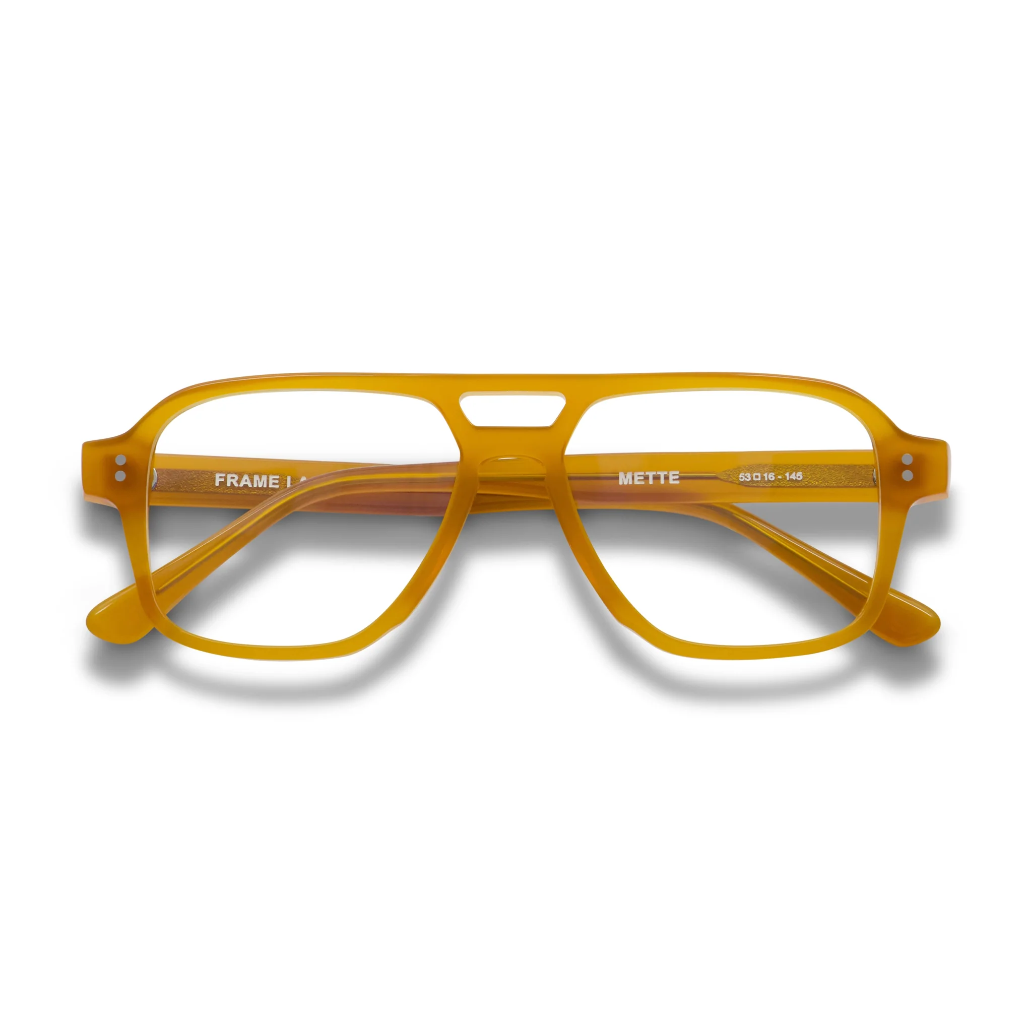 Mette Optical / Caramel Acetate & Prescription Lens