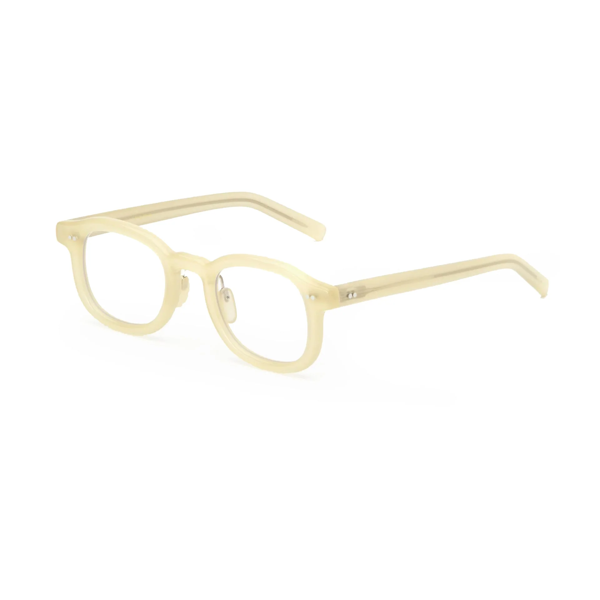 Musa Optical / Oyster White Acetate & Blue-Light Lens - Image 2