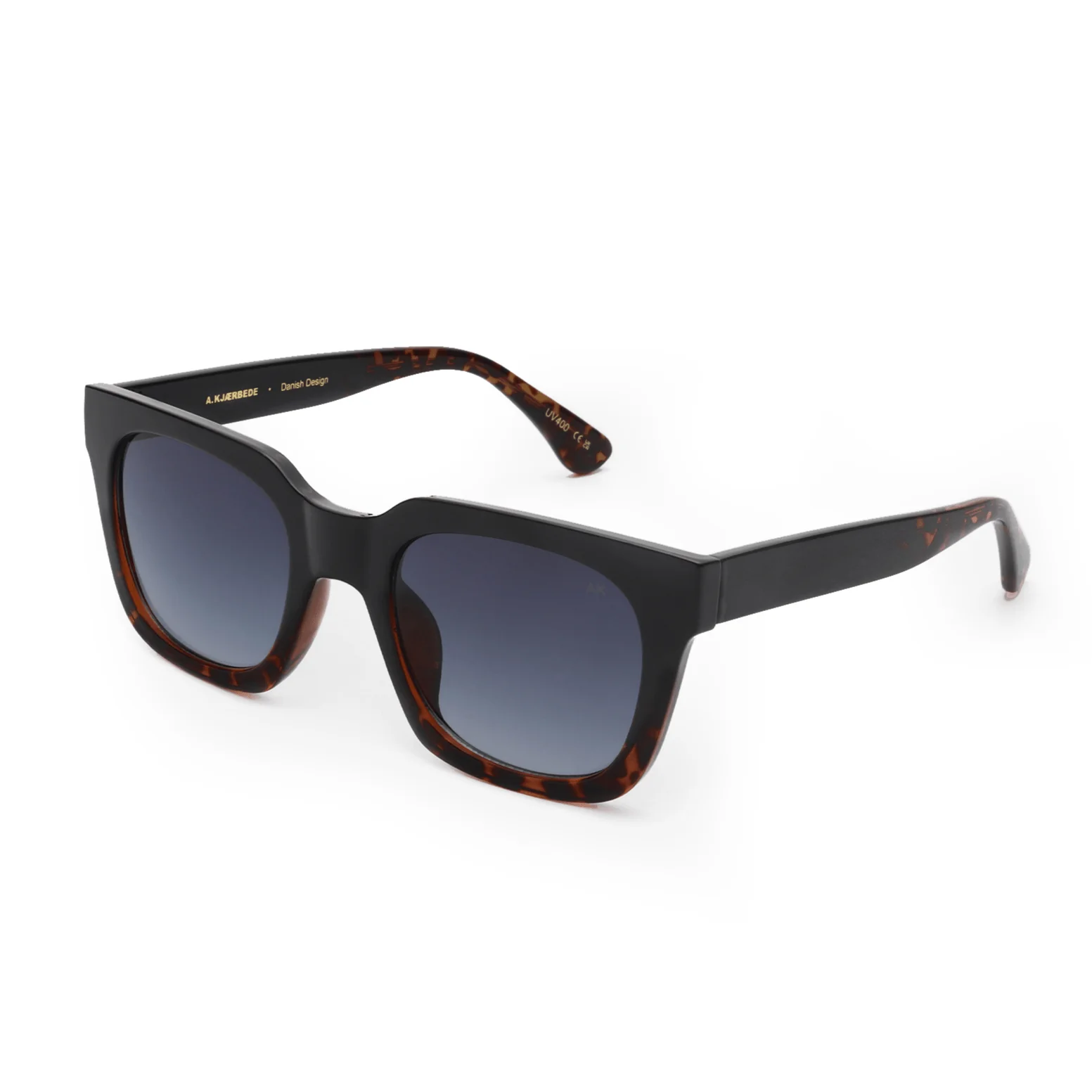 Nancy / Black Demi Tortoise & Graphite Blue Lens - Image 2