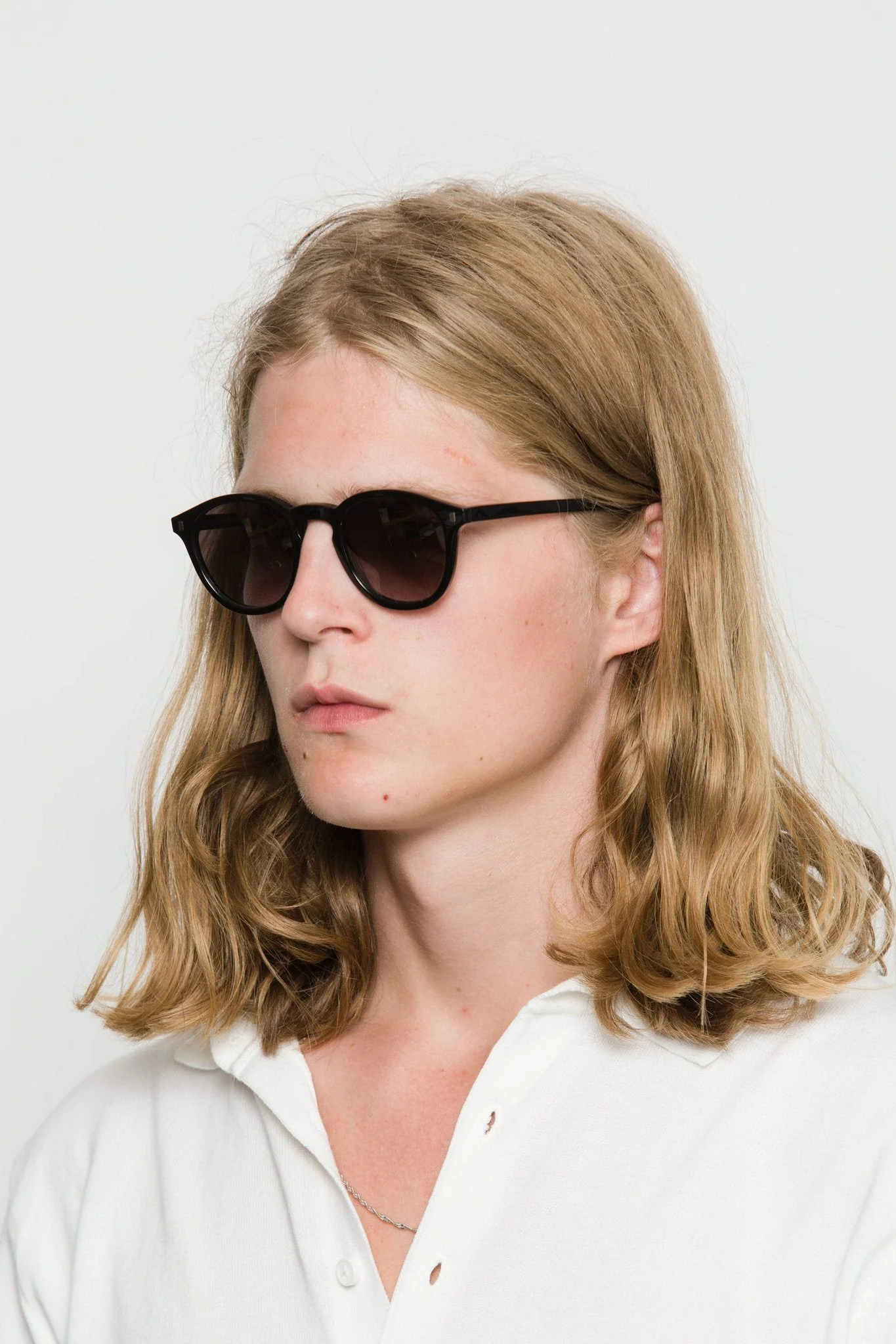 Nelson / Black Acetate & Grey Gradient Lens - Image 3