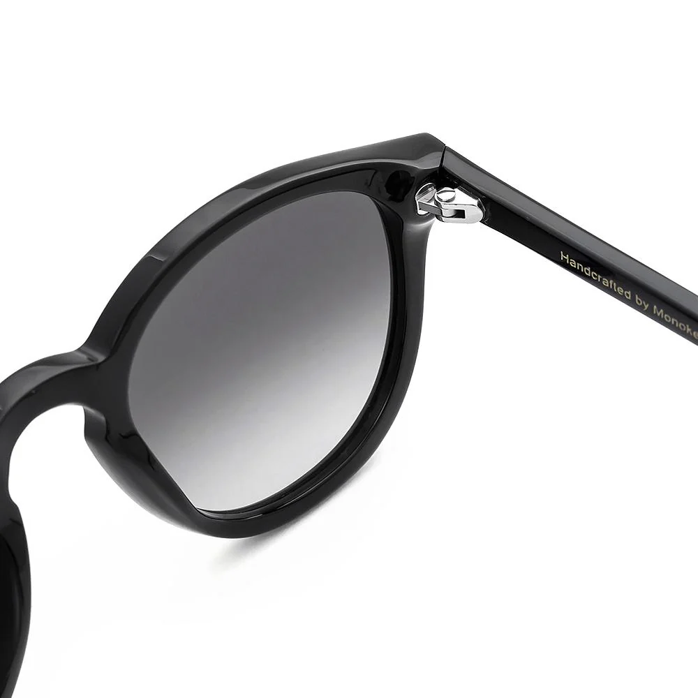 Nelson / Black Acetate & Grey Gradient Lens - Image 4