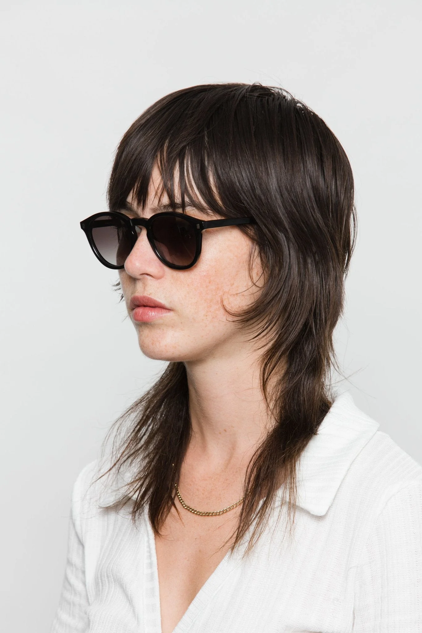 Nelson / Black Acetate & Grey Gradient Lens - Image 5
