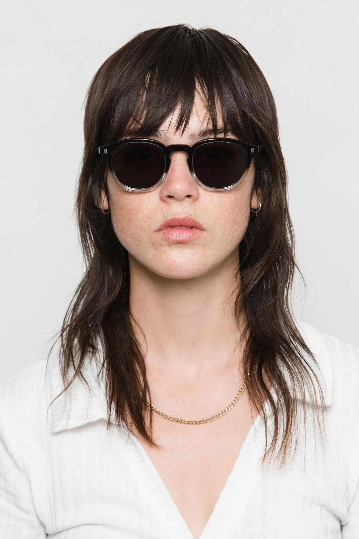 Nelson / Black Crystal Acetate & Grey Lens - Image 4