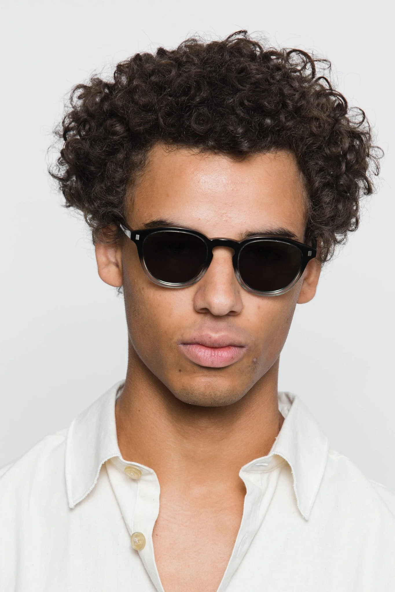 Nelson / Black Crystal Acetate & Grey Lens - Image 5