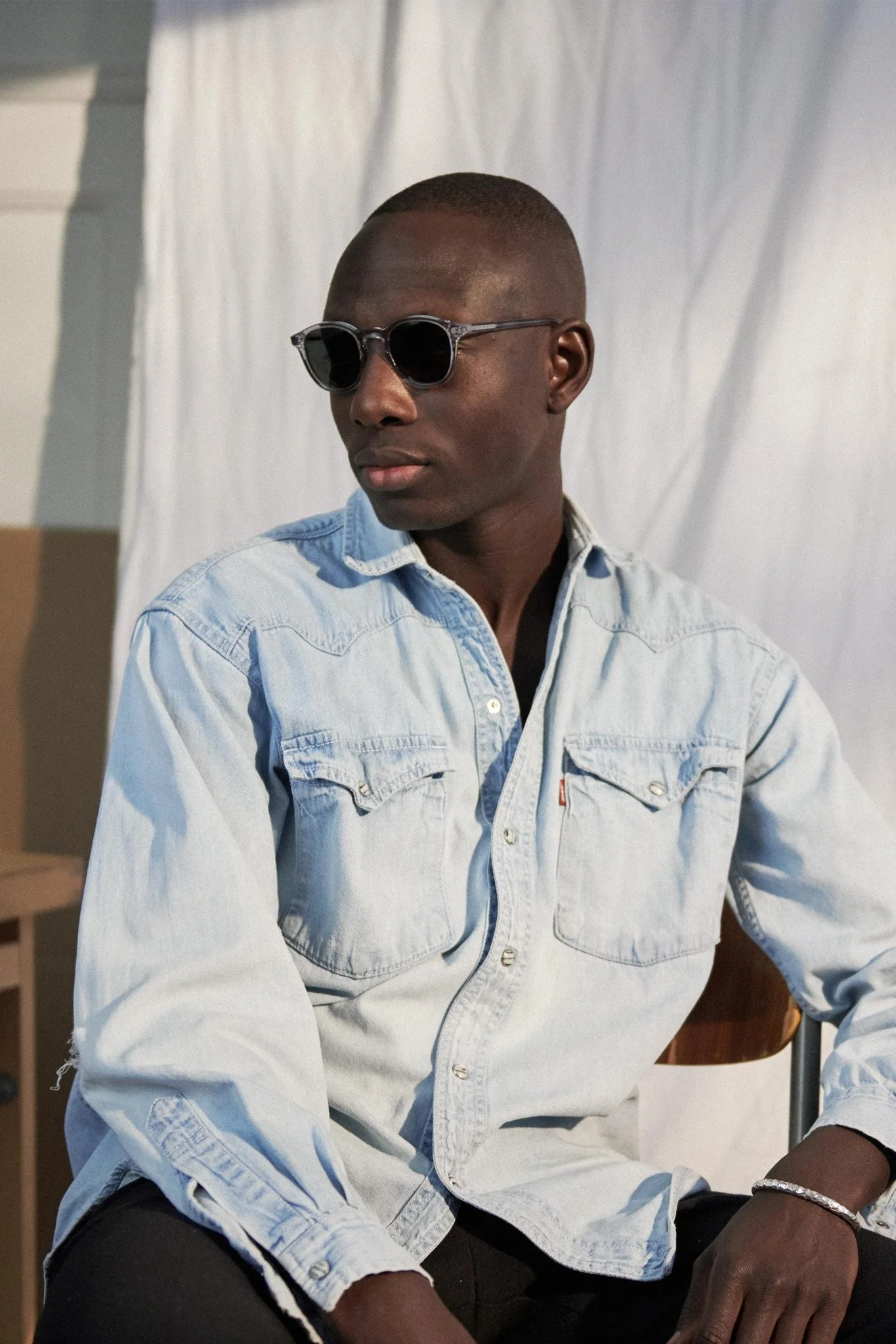 Nelson / Grey Crystal Acetate & Grey Lens - Image 5
