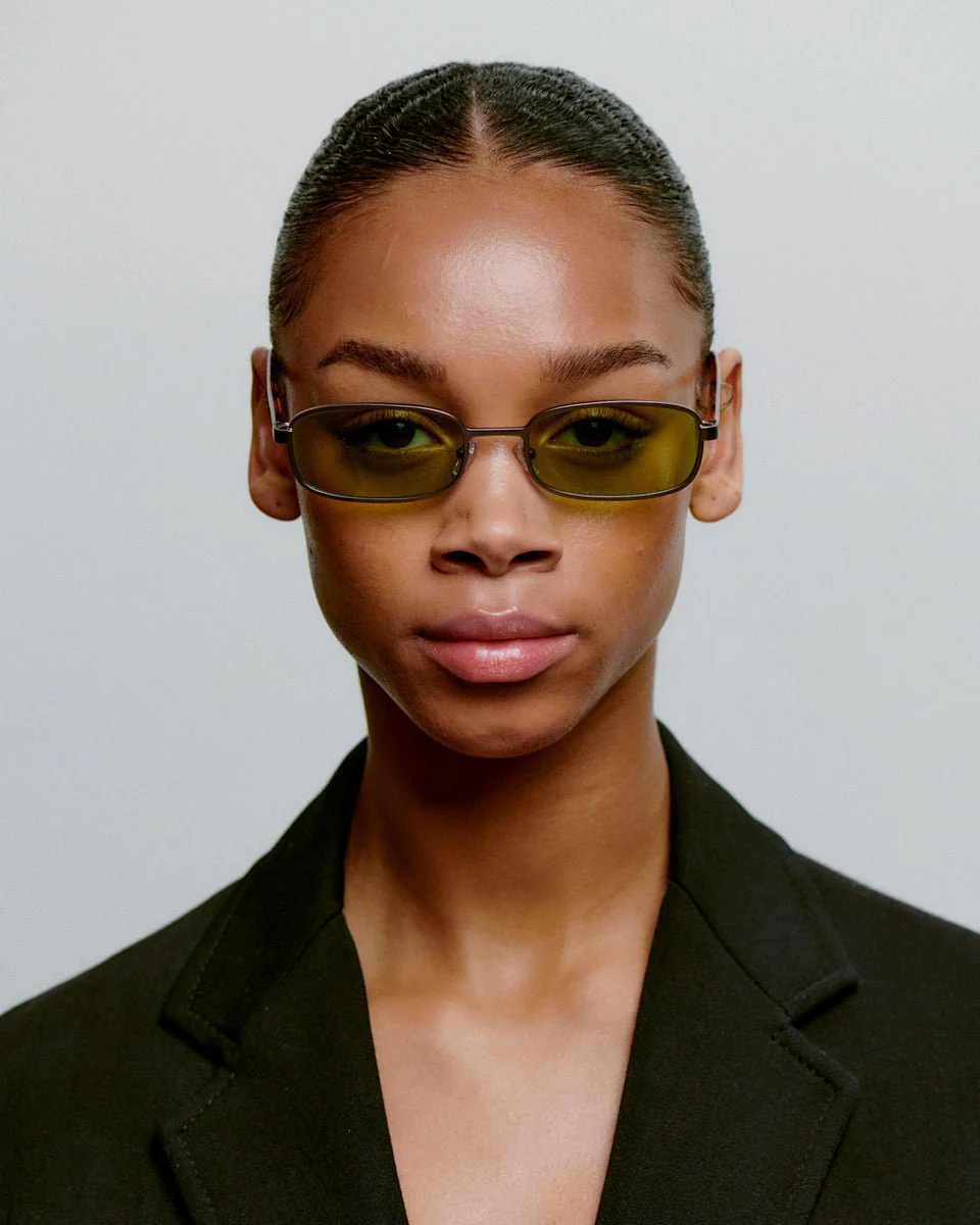 Noah / Matte Gun Metal Havana & Green Lens - Image 3