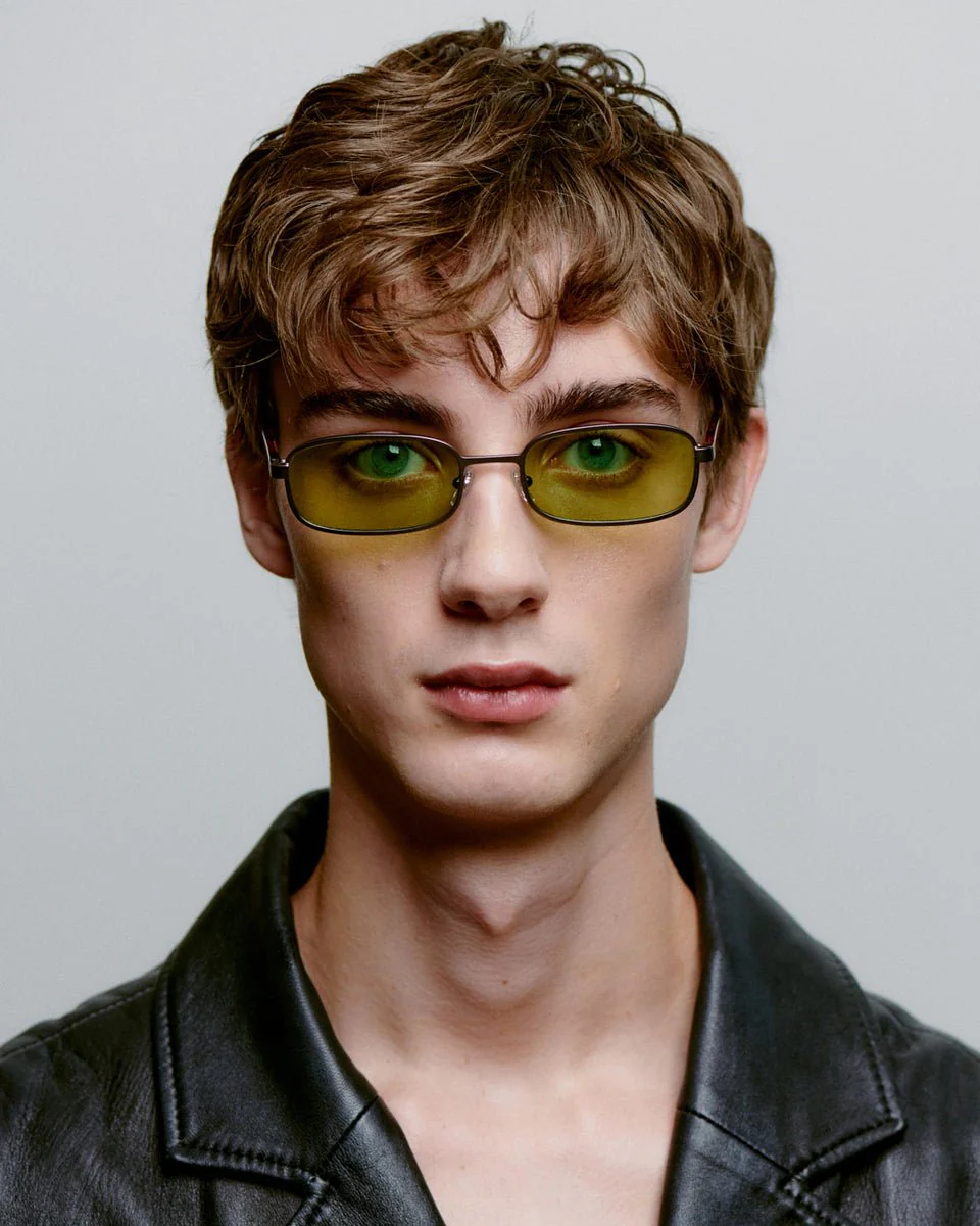Noah / Matte Gun Metal Havana & Green Lens - Image 5