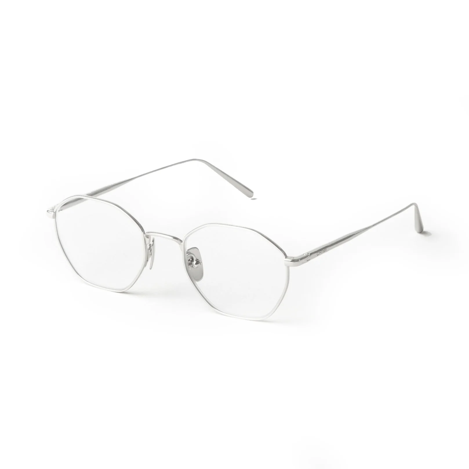 Octagon Steel Optical / Silver & Clear Lens - Image 2