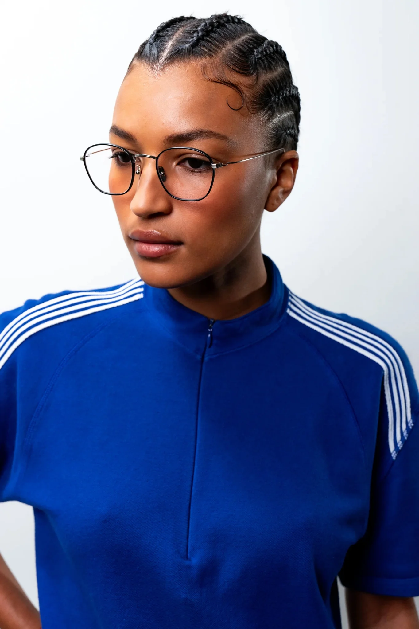Osiris Optical / Matte Black Silver Titanium & Blue-light Lens - Image 3