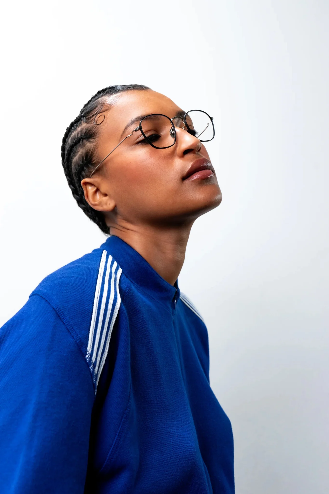 Osiris Optical / Matte Black Silver Titanium & Blue-light Lens - Image 4