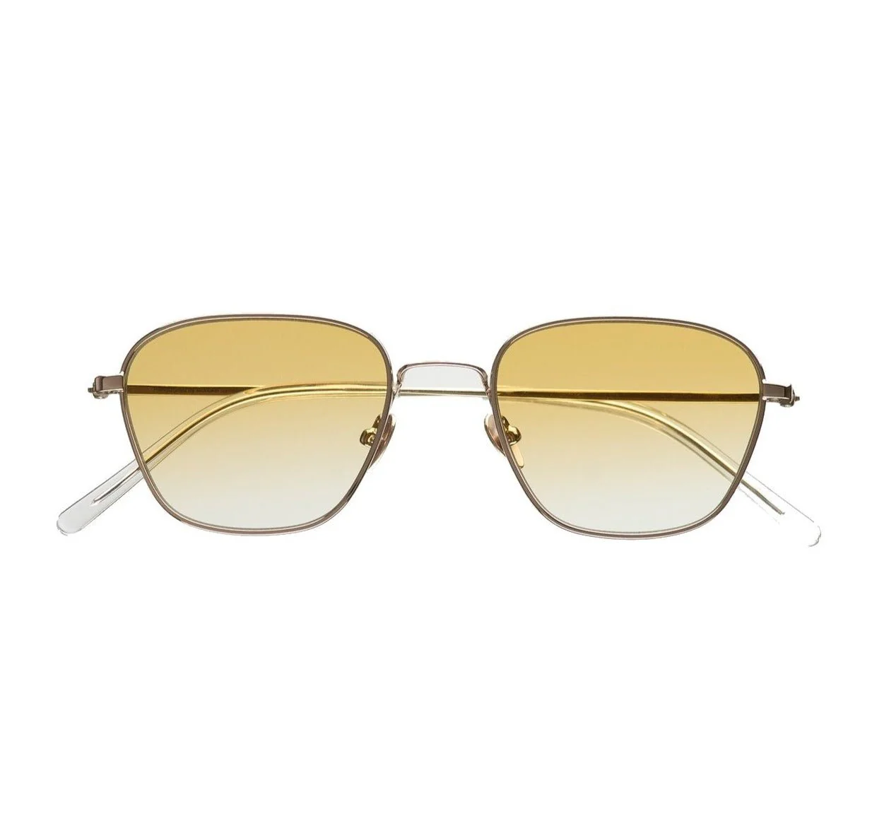 Otis / Gold Metal & Yellow Gradient Lens