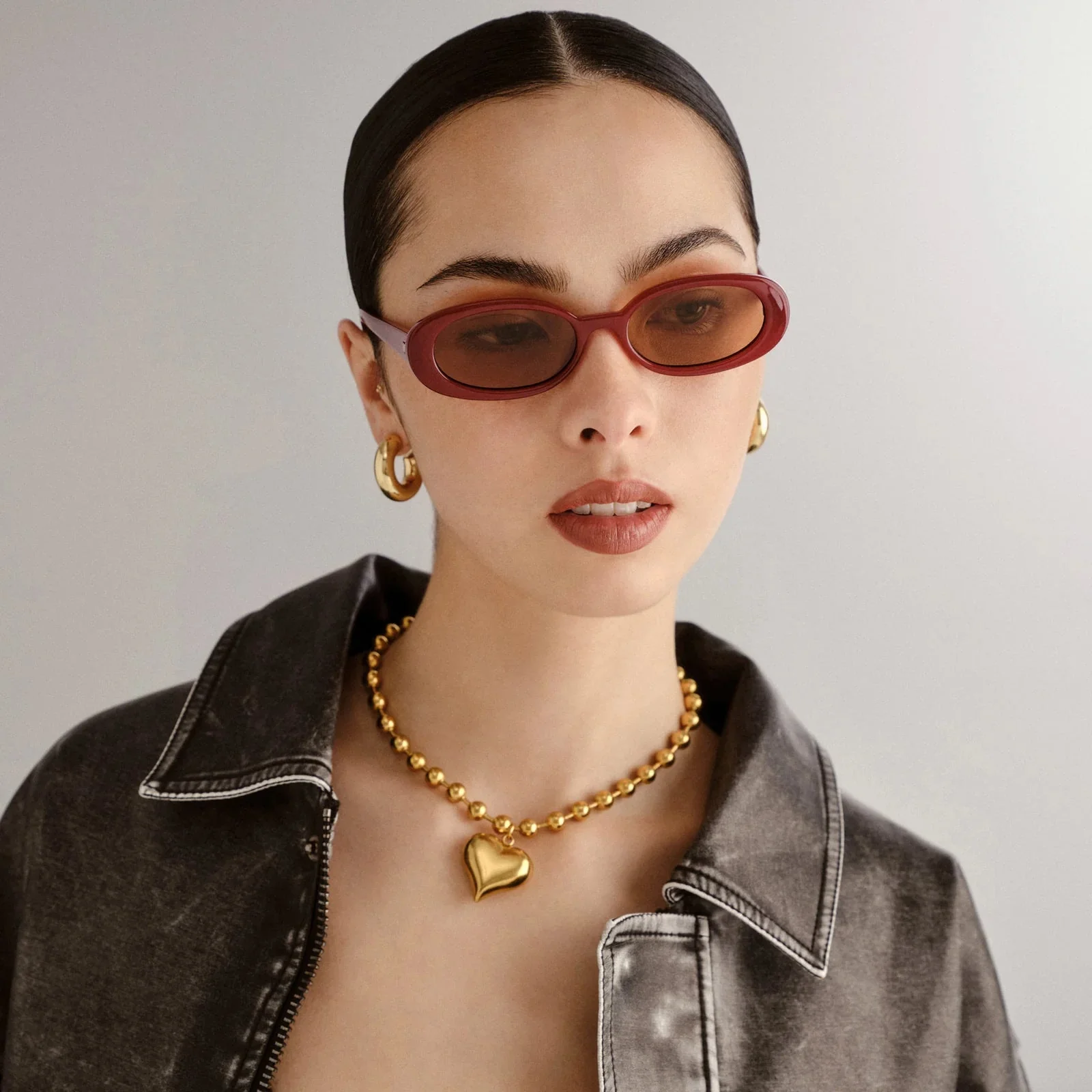 Outta Love / Burgundy & Light Brown Lens - Image 3