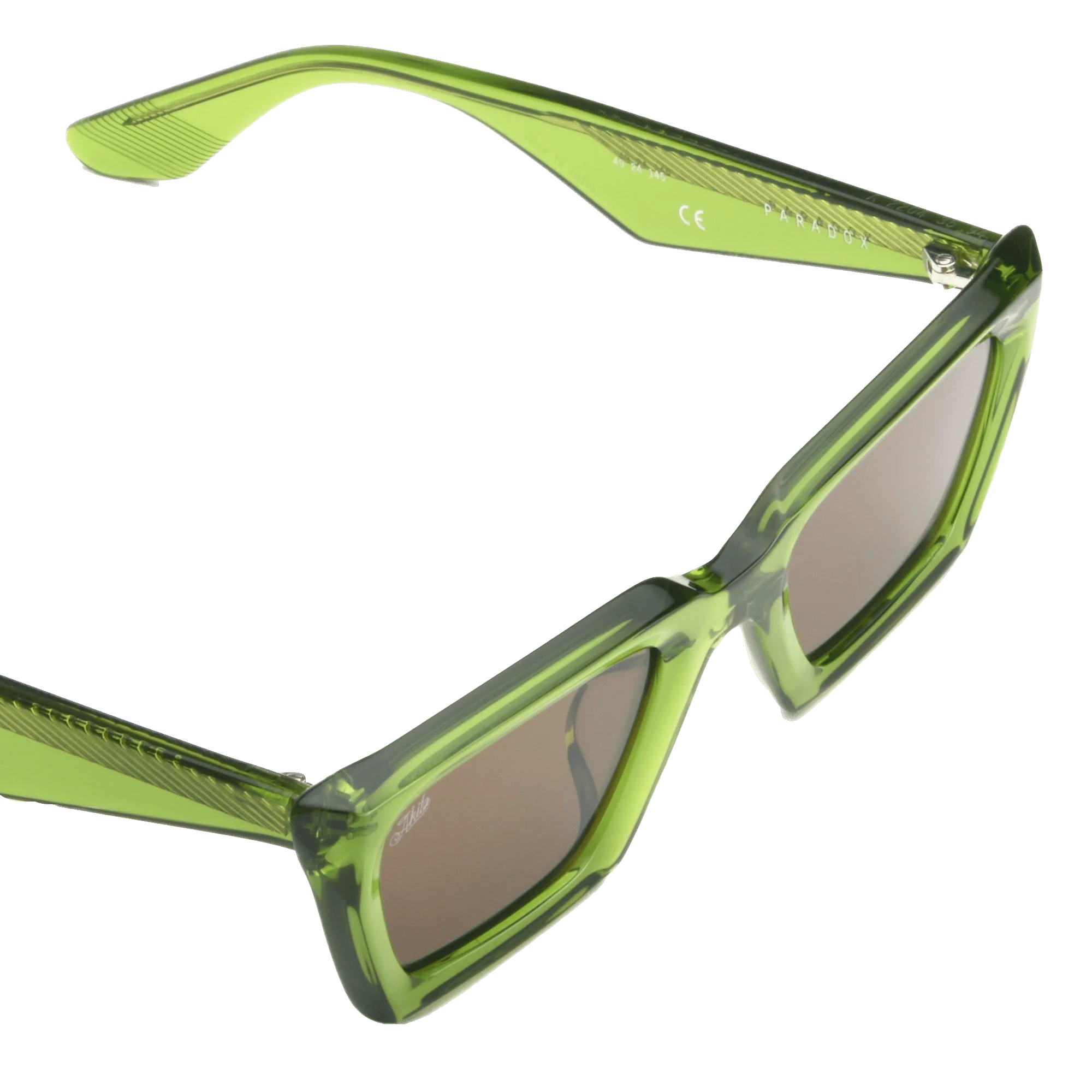 Paradox / Emerald Acetate & Brown Lens - Image 4