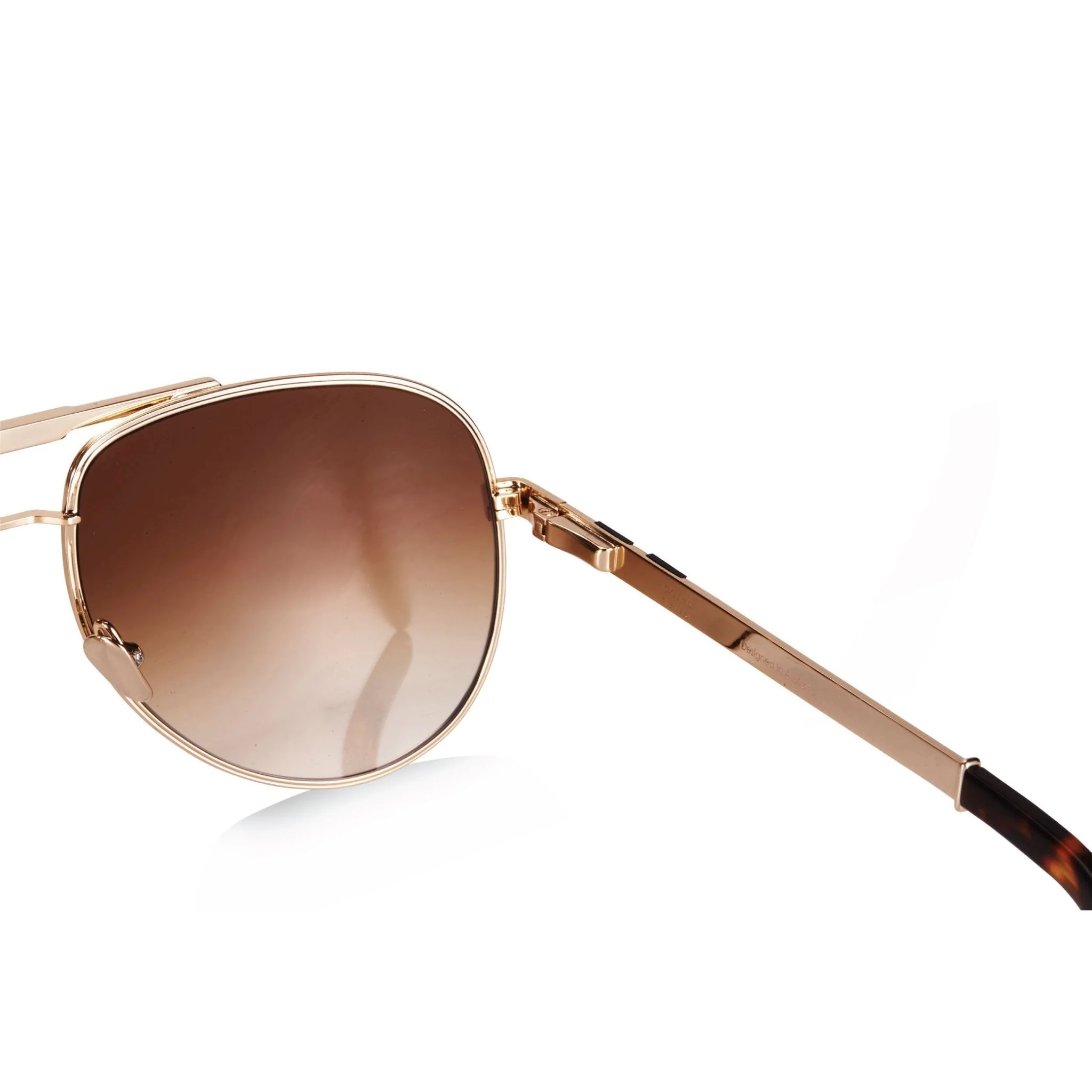 Lock & Load / Gold Tortoise & Tan Gradient Lens - Image 4