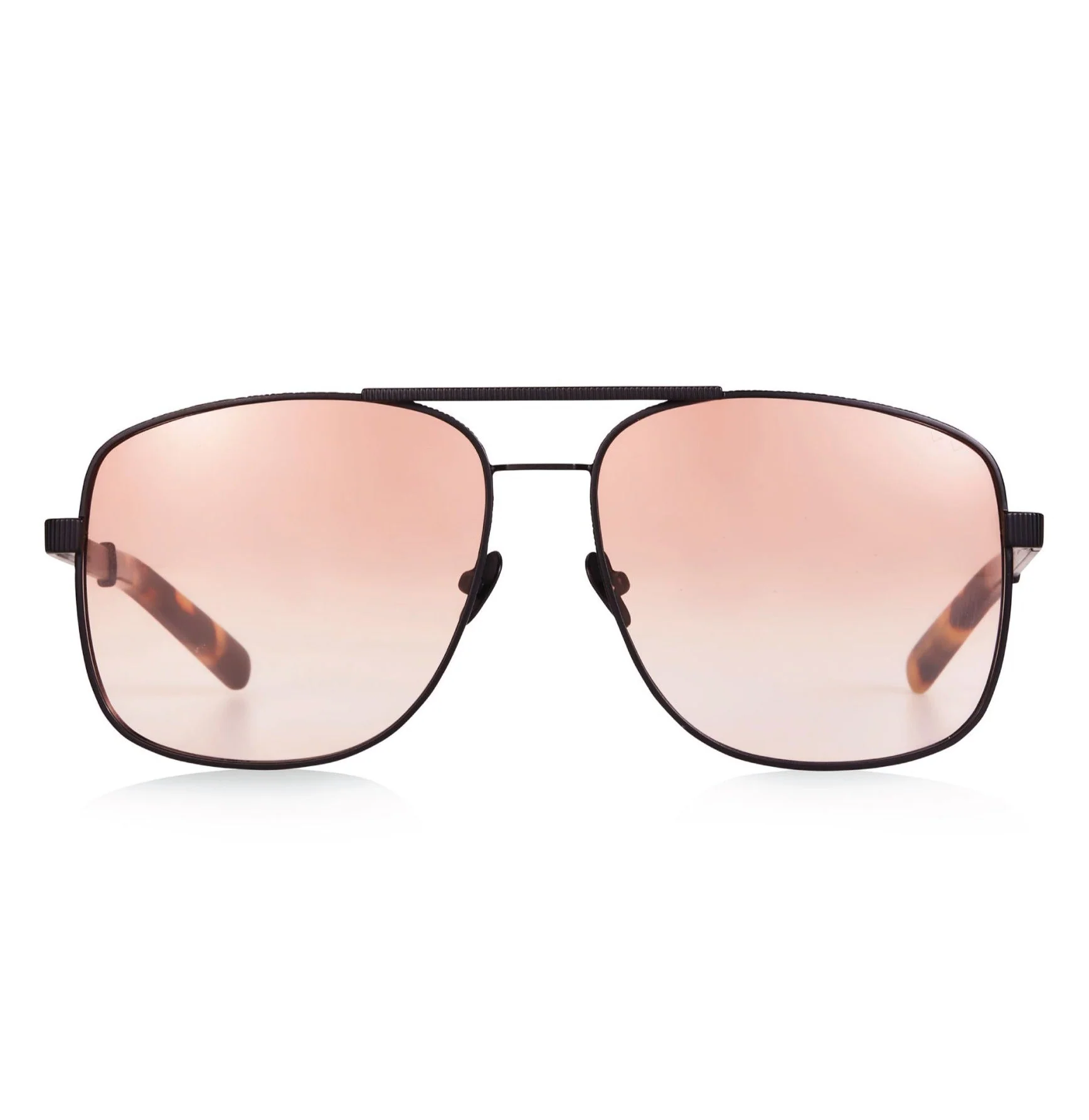 Uptown & Downtown / Matte Black & Gradient Rose Lens