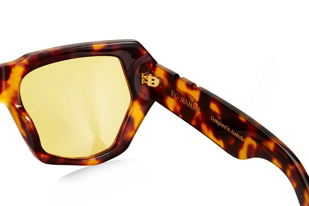 X Bec & Bridge / Big Mamma / Dark Tortoise Solid Yellow Lens - Image 5