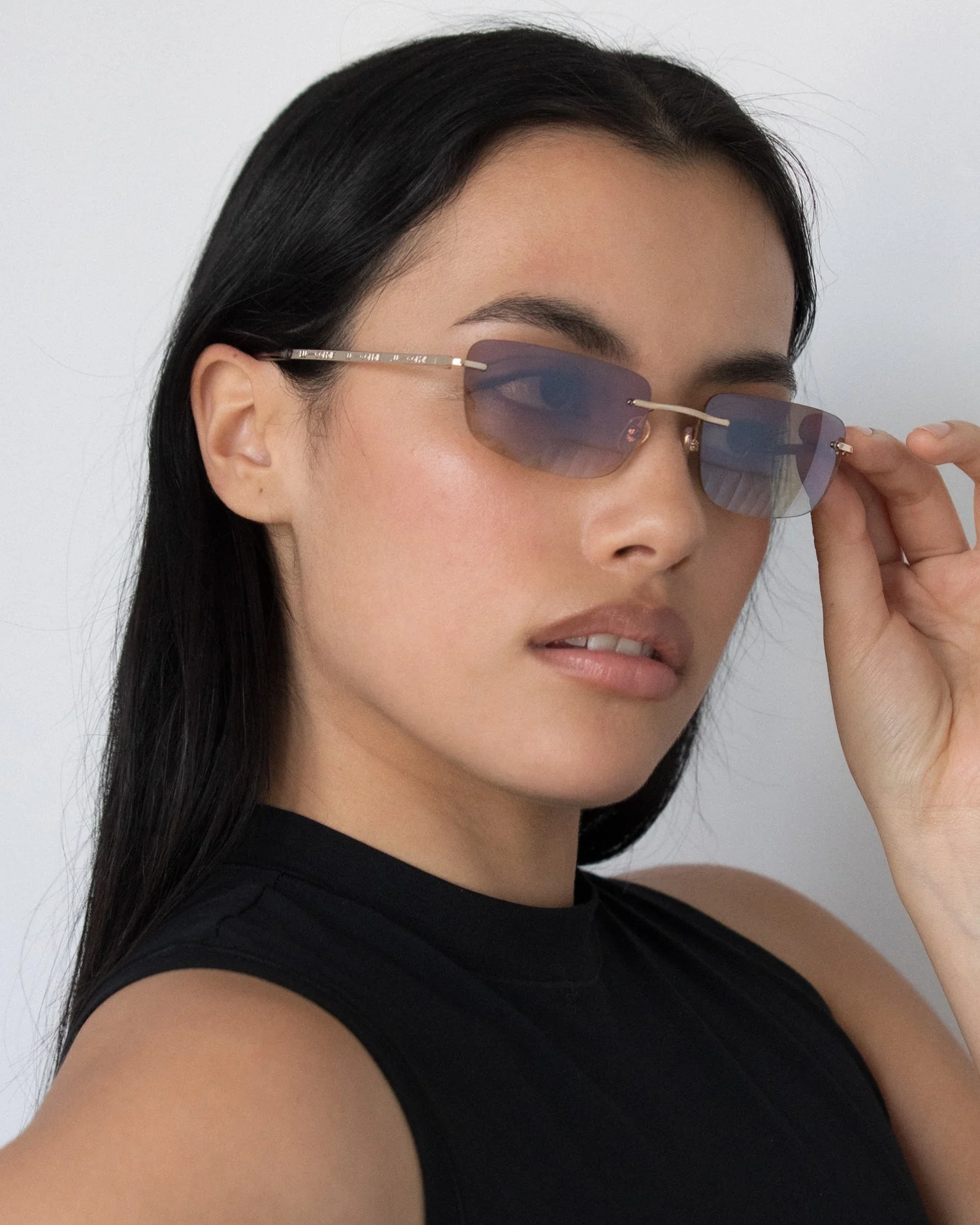 Paris / Tan Metal & Brown Gradient Lens - Image 3