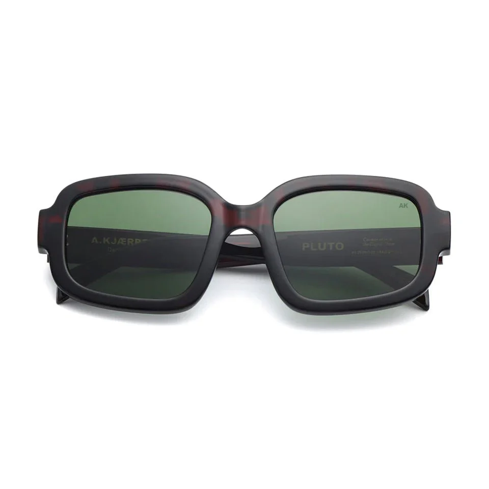 Pluto / Demi Tortoise & Green Lens