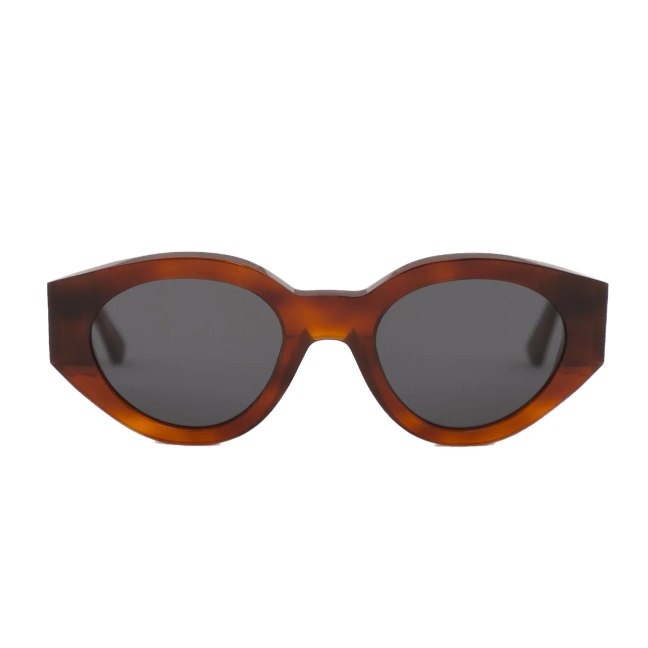 Polly / Amber Acetate & Grey Lens