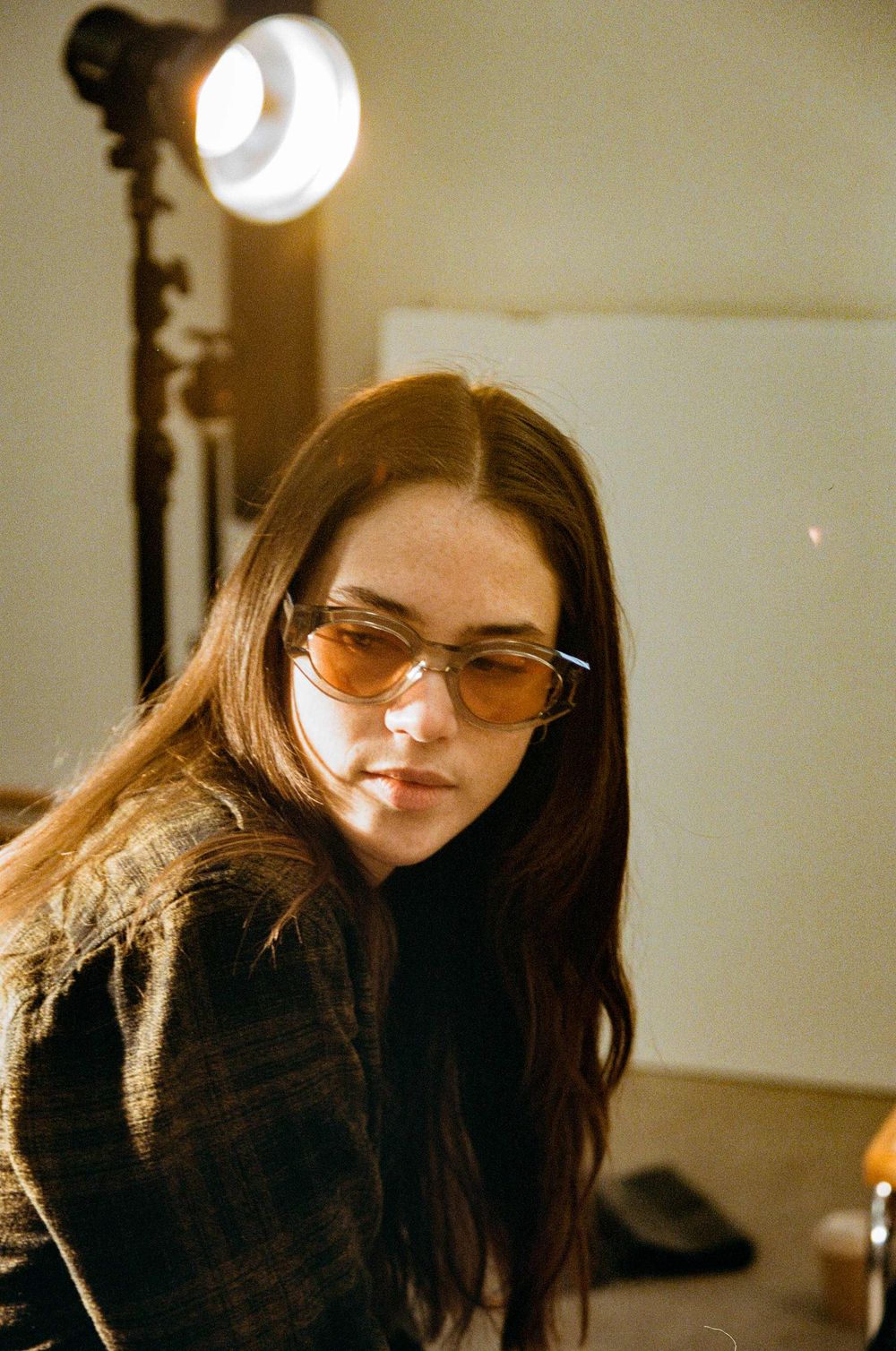 Polly / Grey Acetate & Orange Lens - Image 5