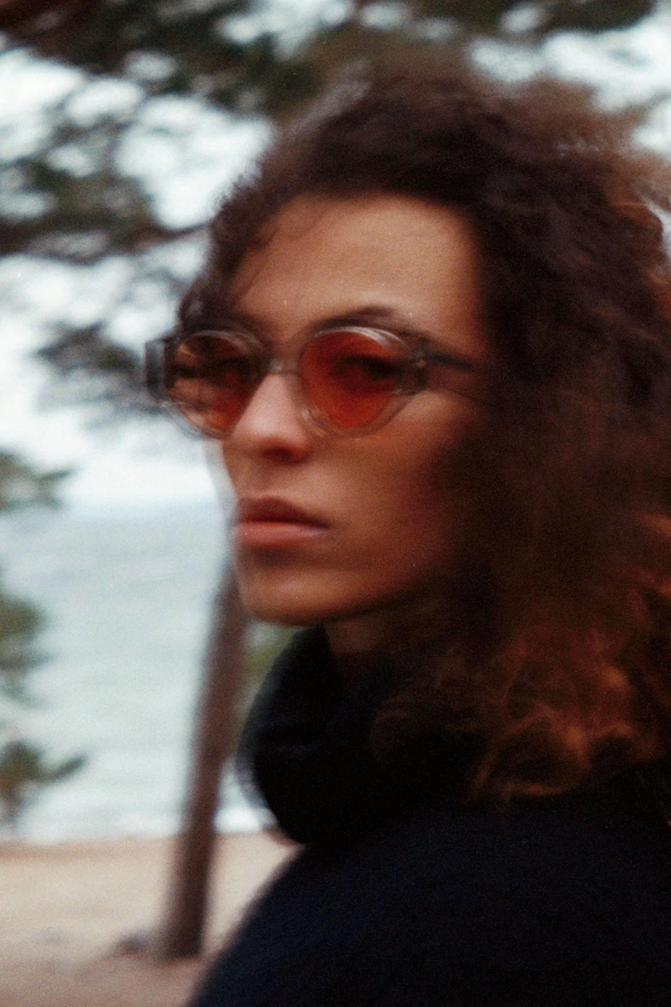 Polly / Grey Acetate & Orange Lens - Image 9