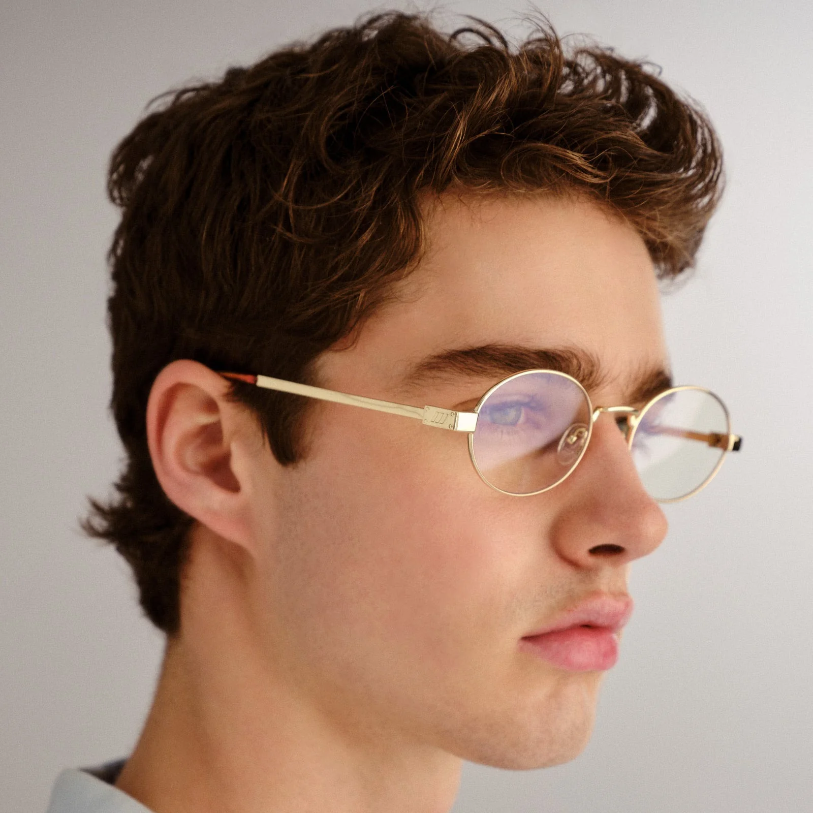 Poseidon Deux Optical / Gold & Blue-Light Lens - Image 4